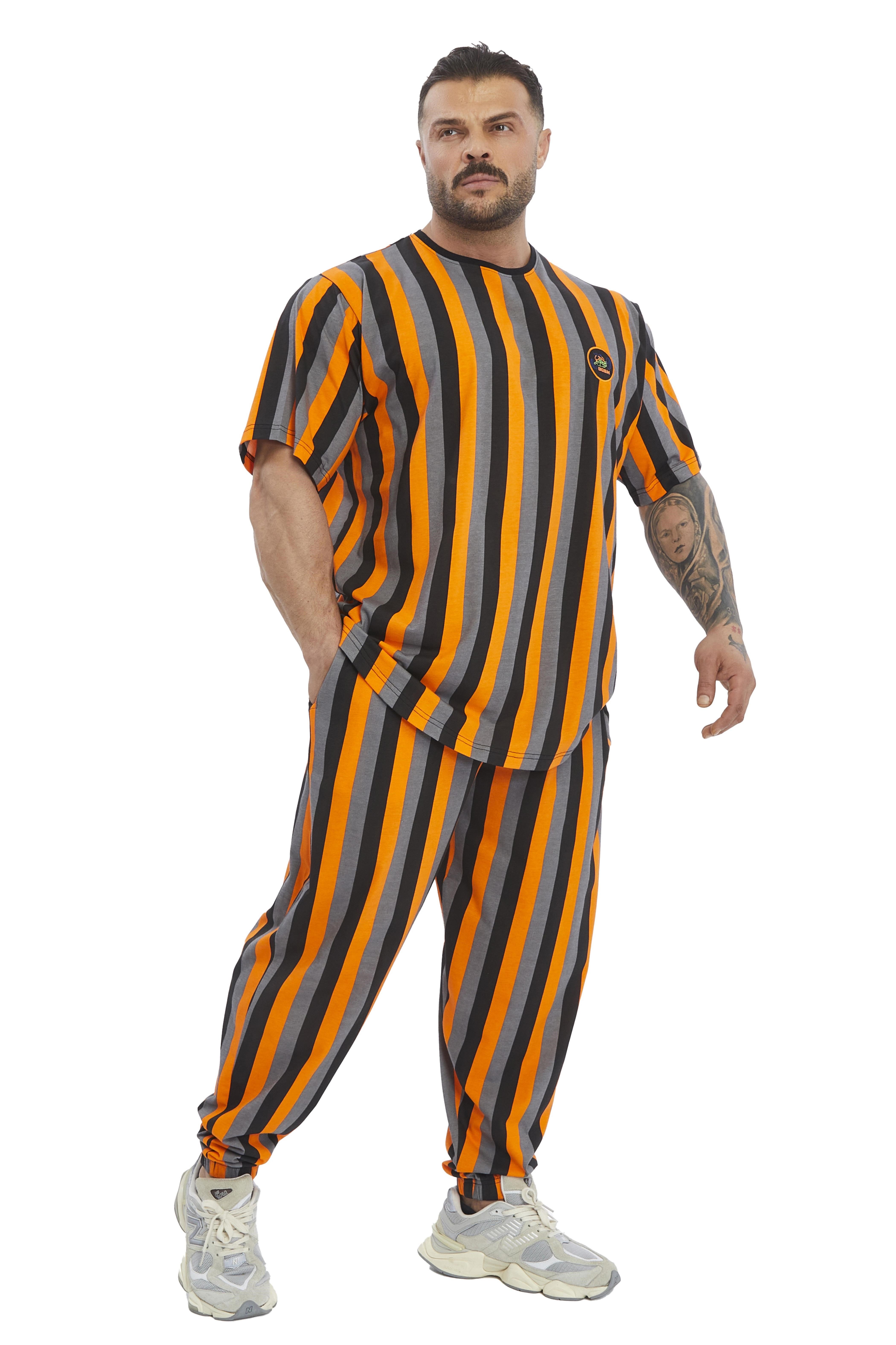 Erkek Loose Fit Paçası Lastikli Yazlık Eşofman Altı BGSM PNT1410