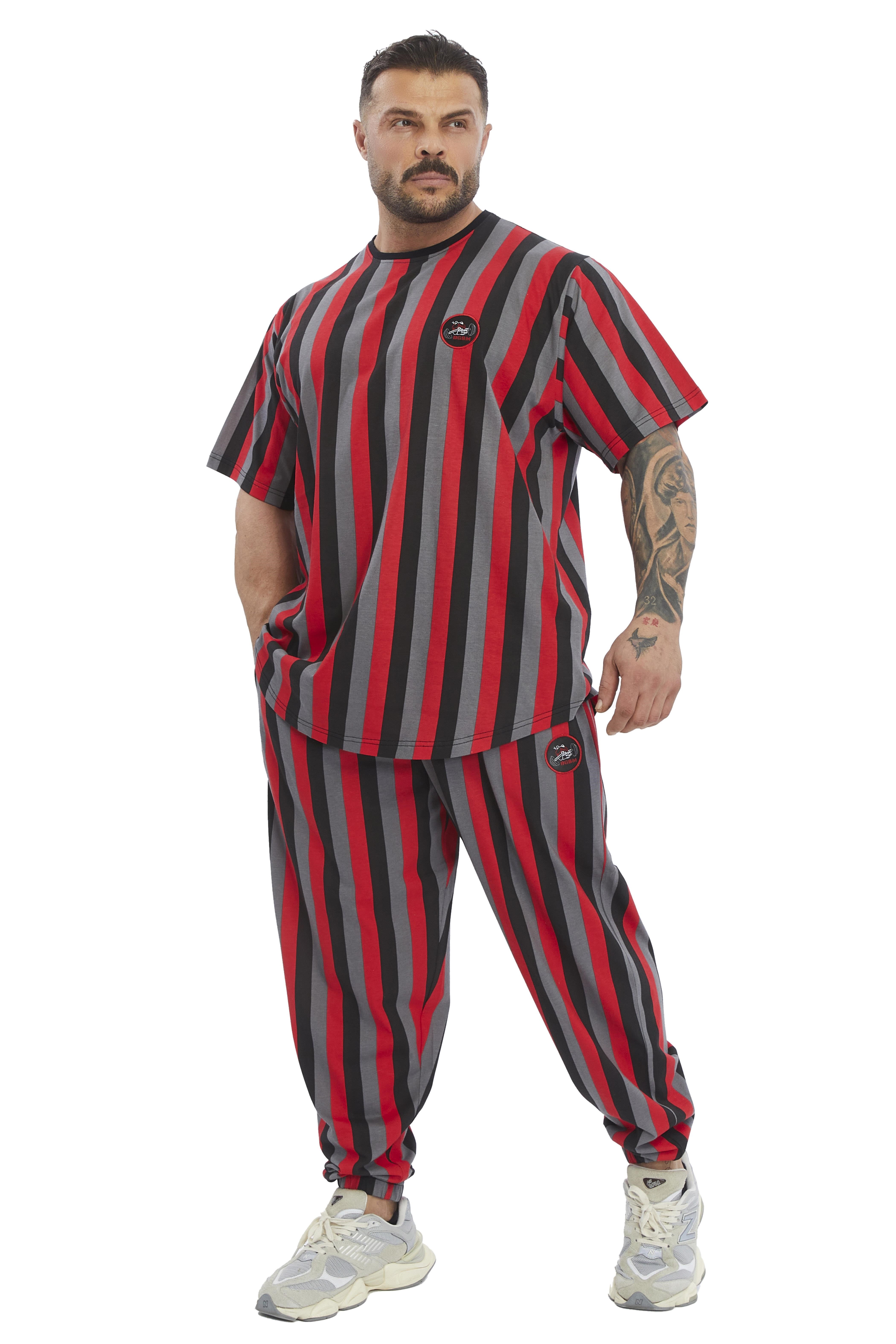 Erkek Loose Fit Paçası Lastikli Yazlık Eşofman Altı BGSM PNT1410