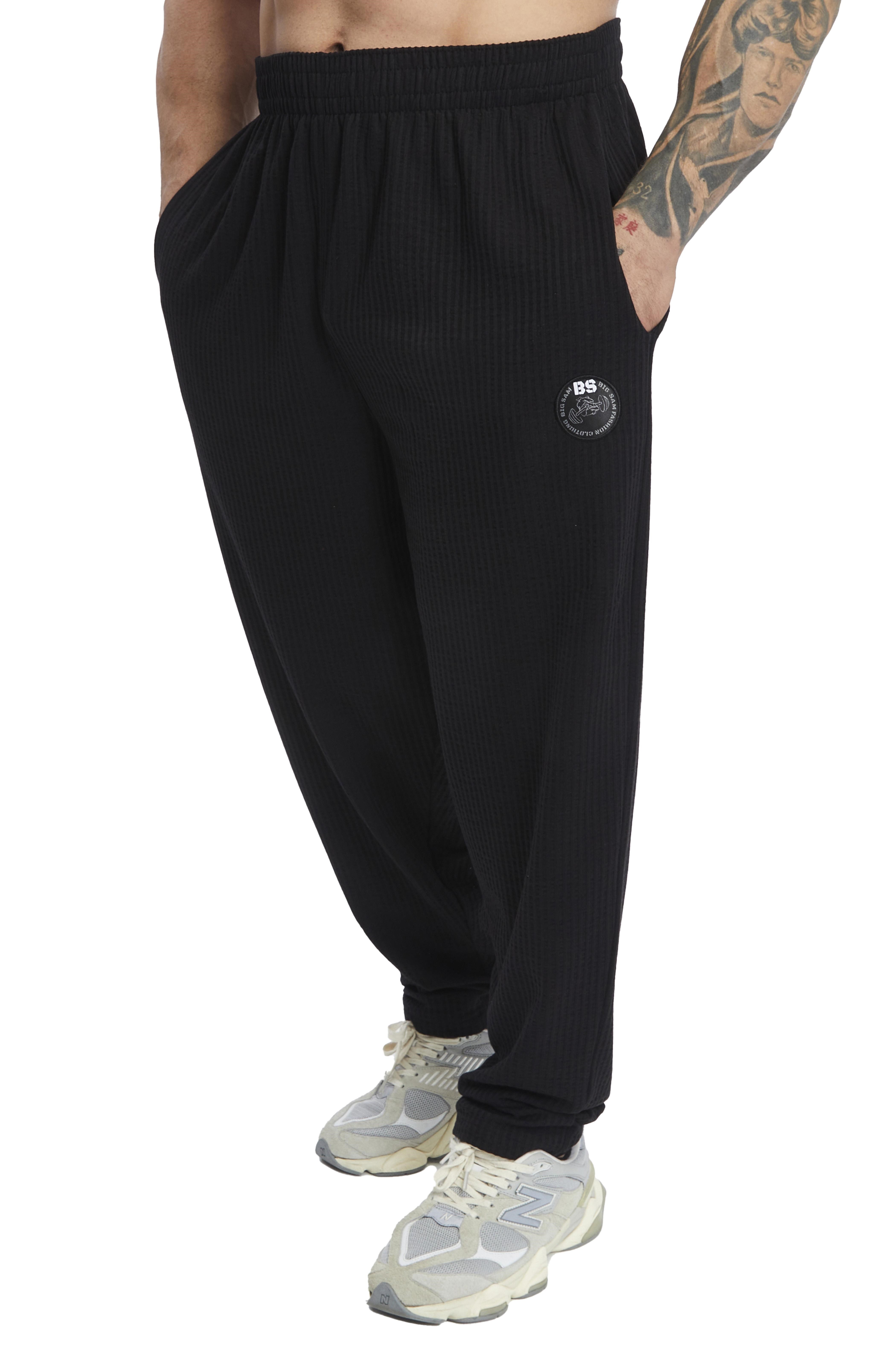 Erkek Loose Fit Pamuklu Mevsimlik Eşofman Altı Big Sam PNT1412