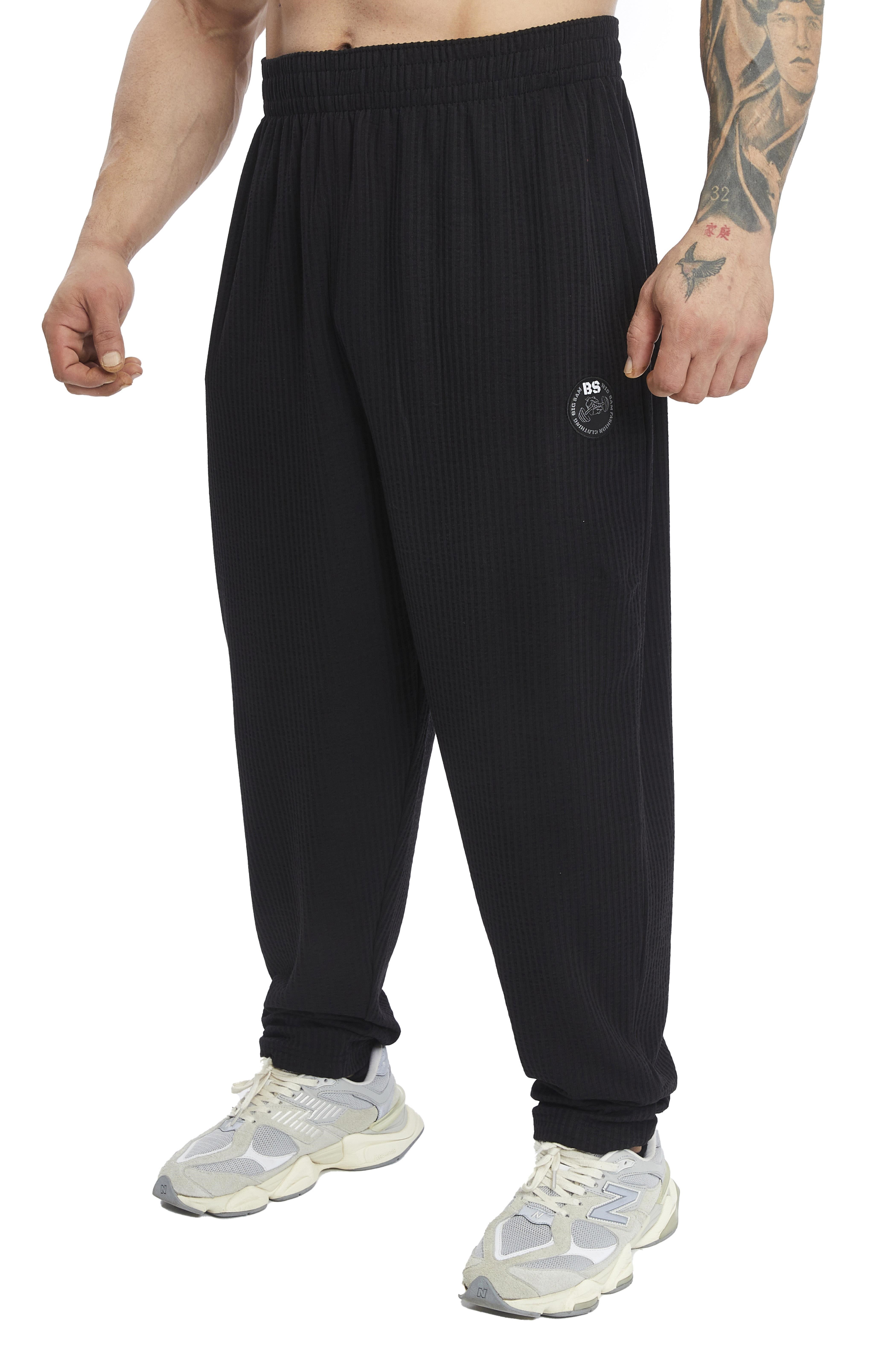 Erkek Loose Fit Pamuklu Mevsimlik Eşofman Altı Big Sam PNT1412