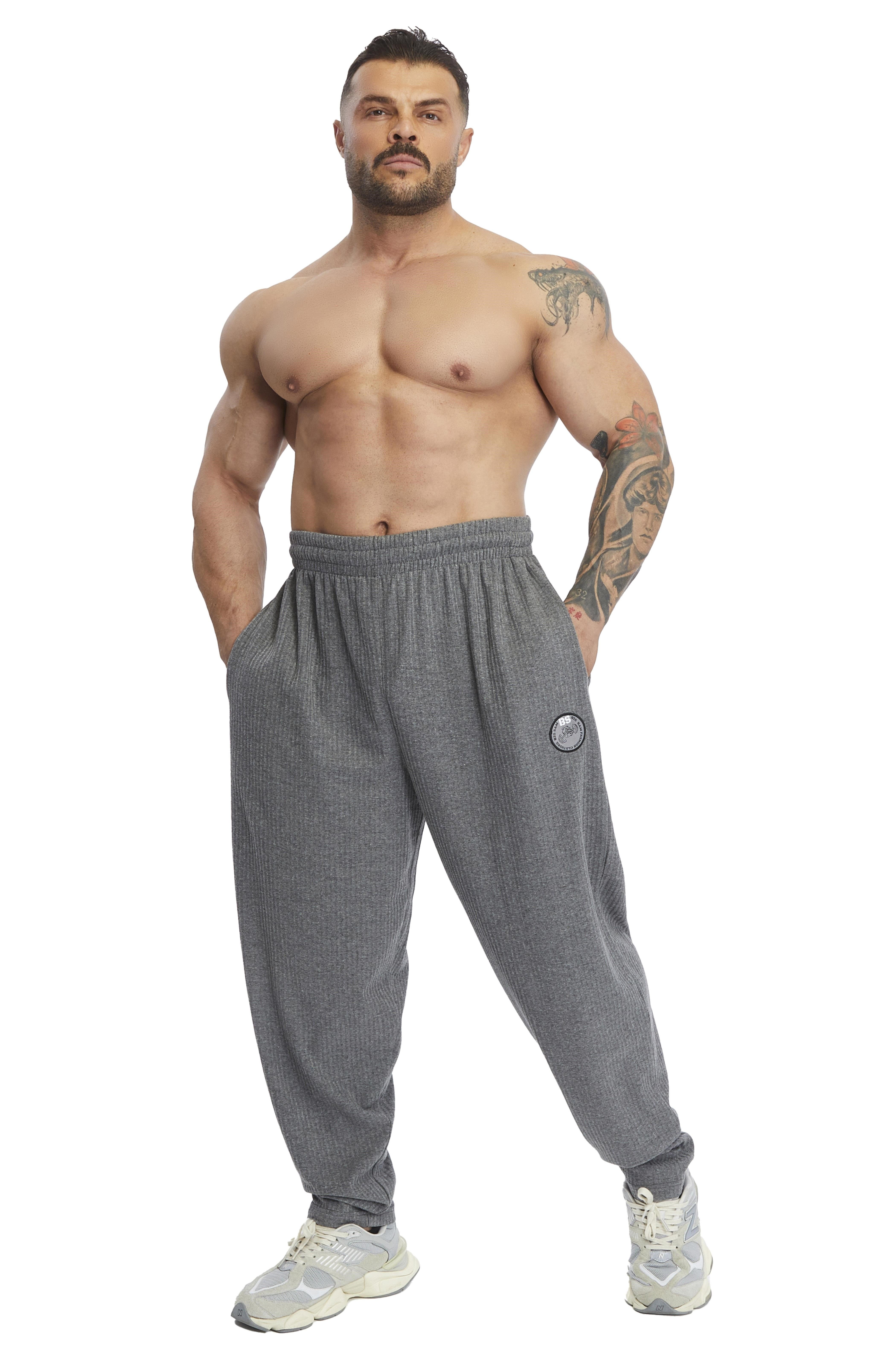 Erkek Loose Fit Pamuklu Mevsimlik Eşofman Altı Big Sam PNT1412
