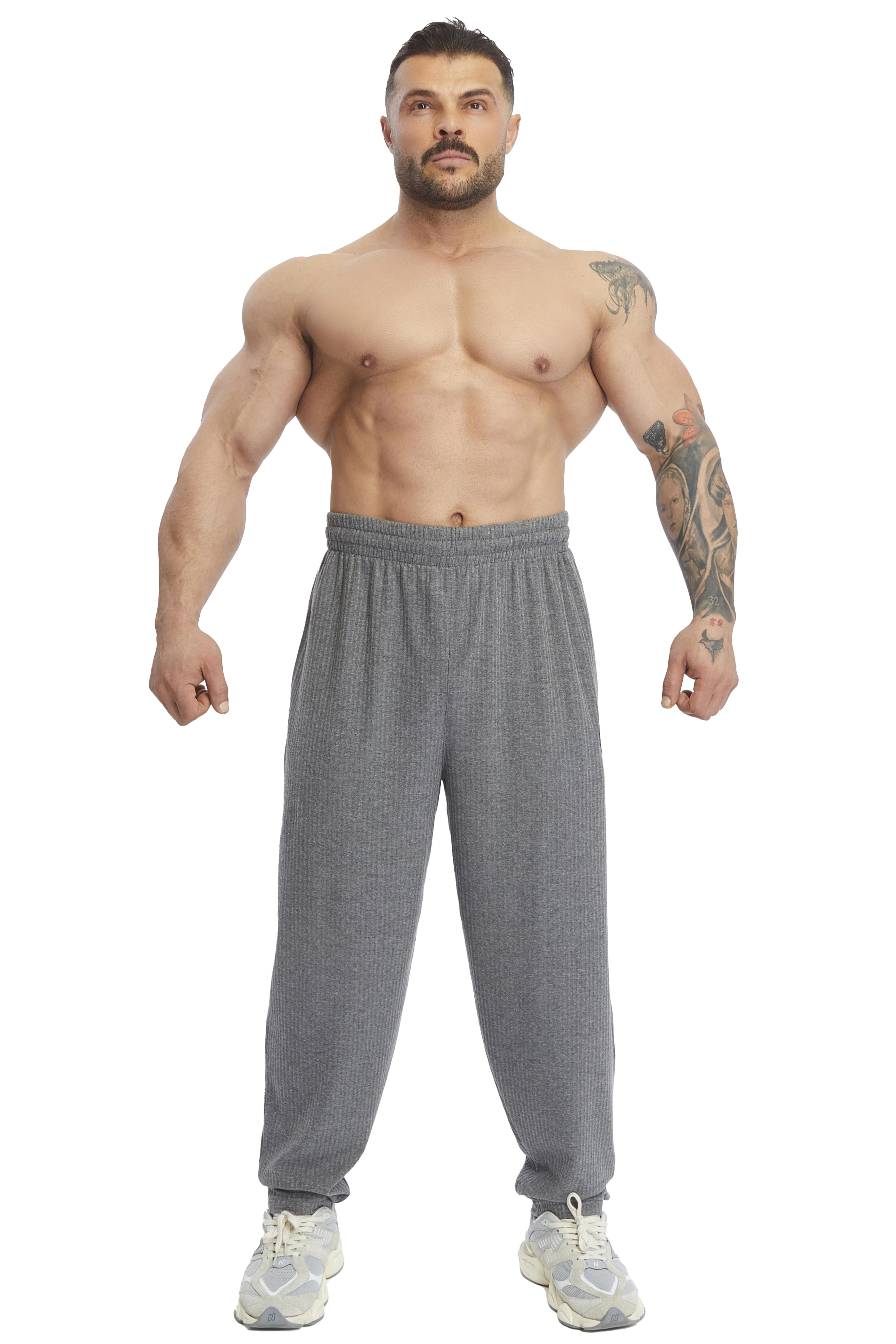 Erkek Loose Fit Pamuklu Mevsimlik Eşofman Altı Big Sam PNT1412