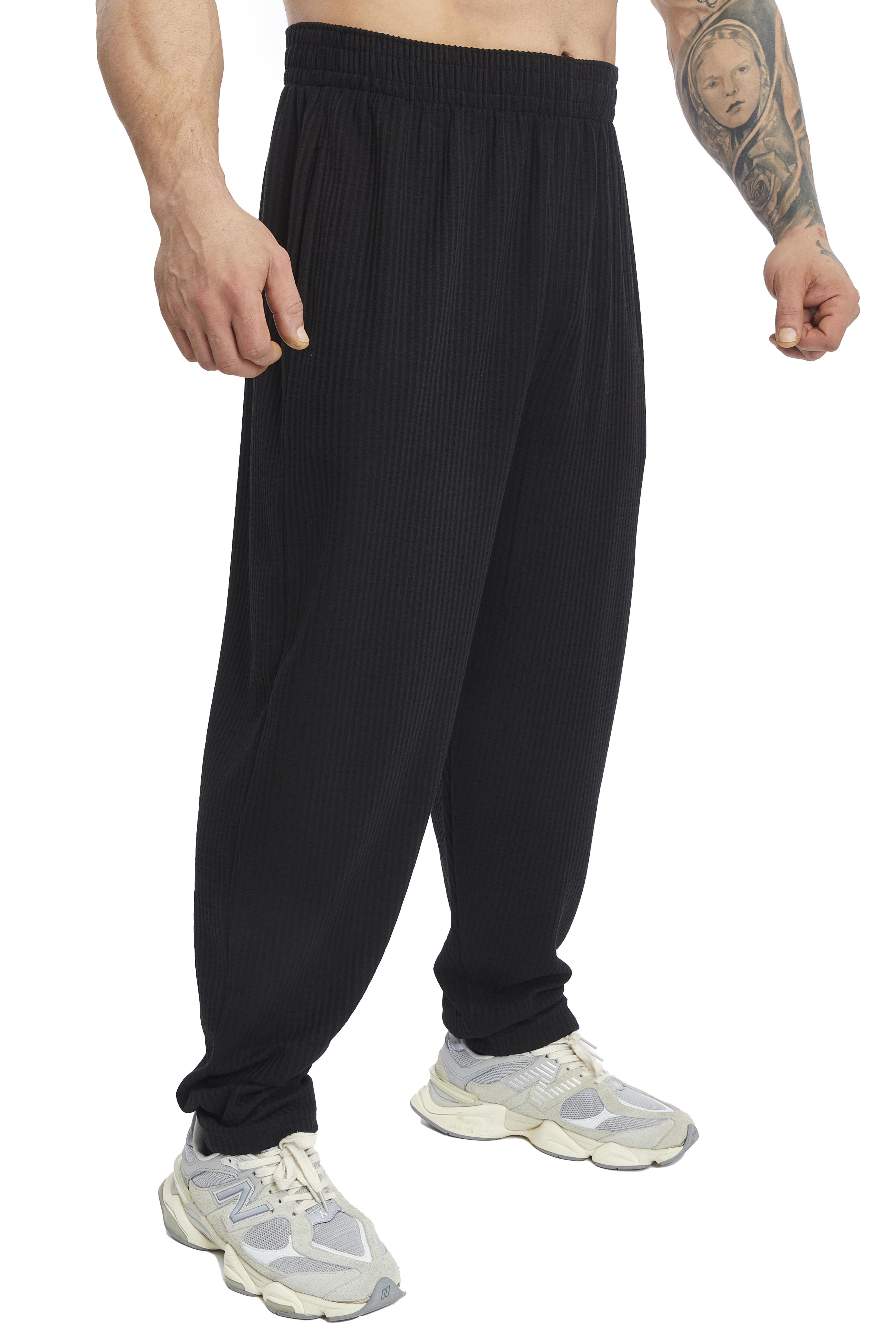 Erkek Loose Fit Pamuklu Mevsimlik Eşofman Altı Big Sam PNT1412