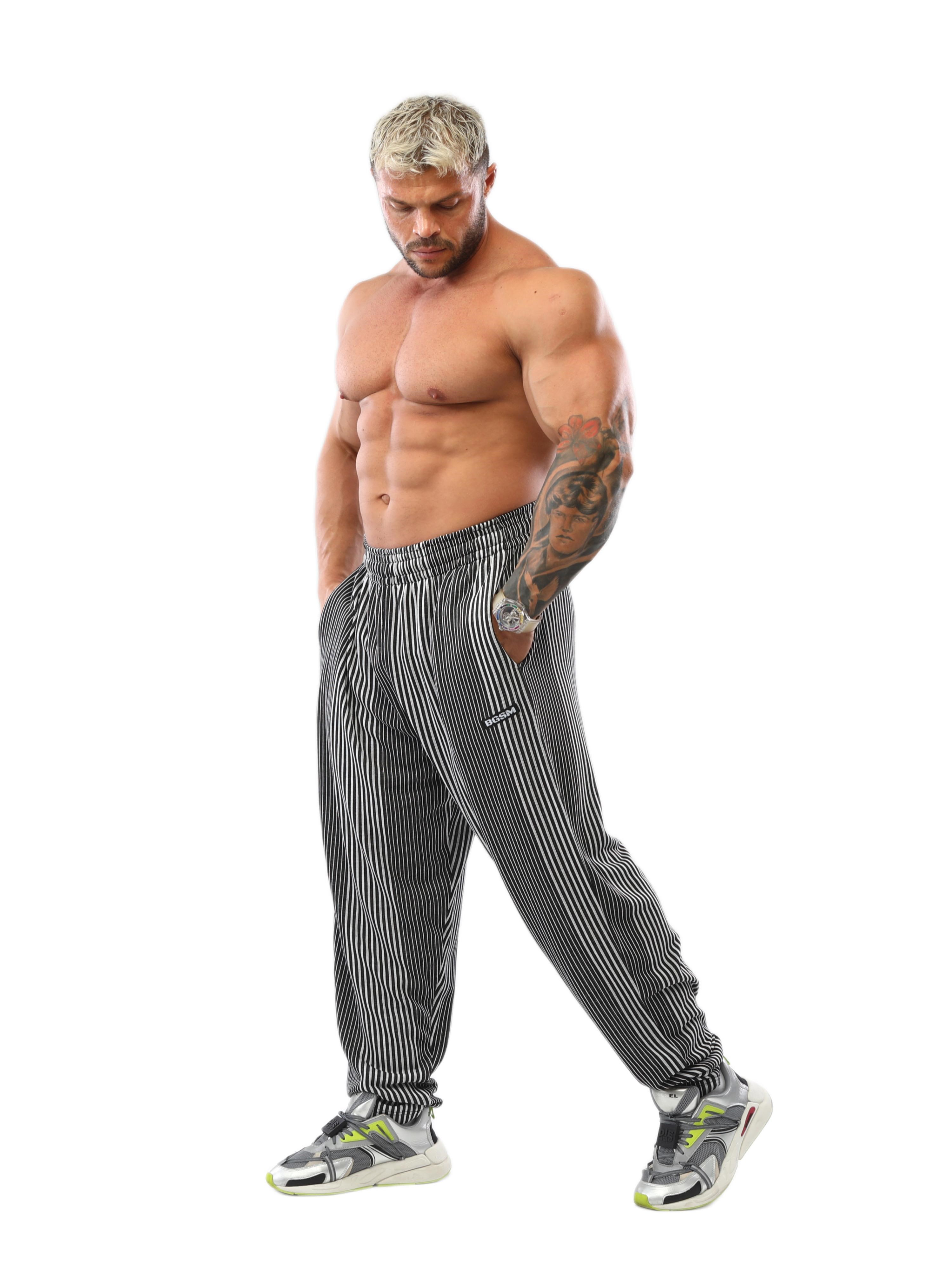 Erkek Loose Fit Şalvar Kesim Eşofman Altı Gym Pantolon BGSM PNT1355