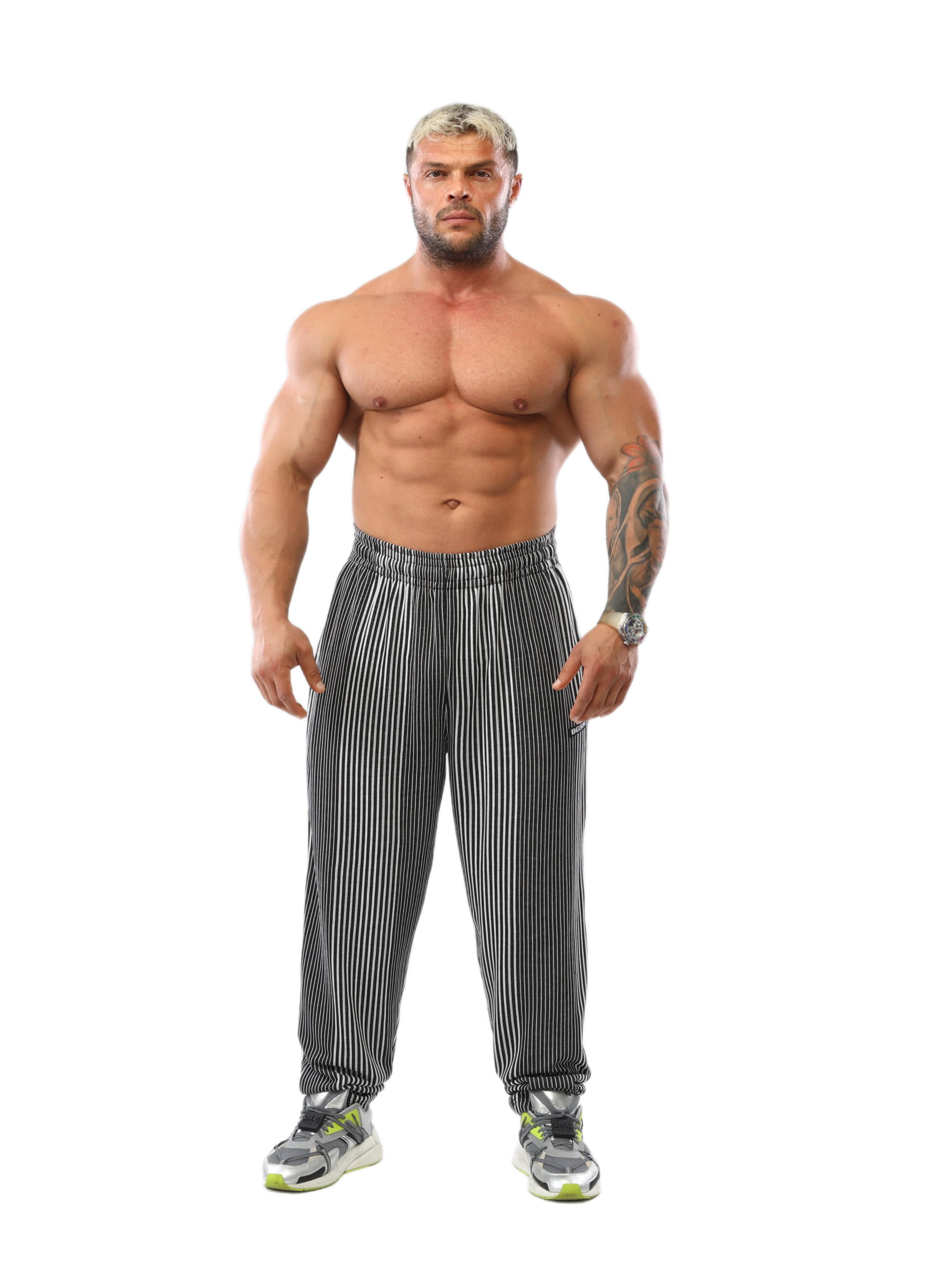 Erkek Loose Fit Şalvar Kesim Eşofman Altı Gym Pantolon BGSM PNT1355