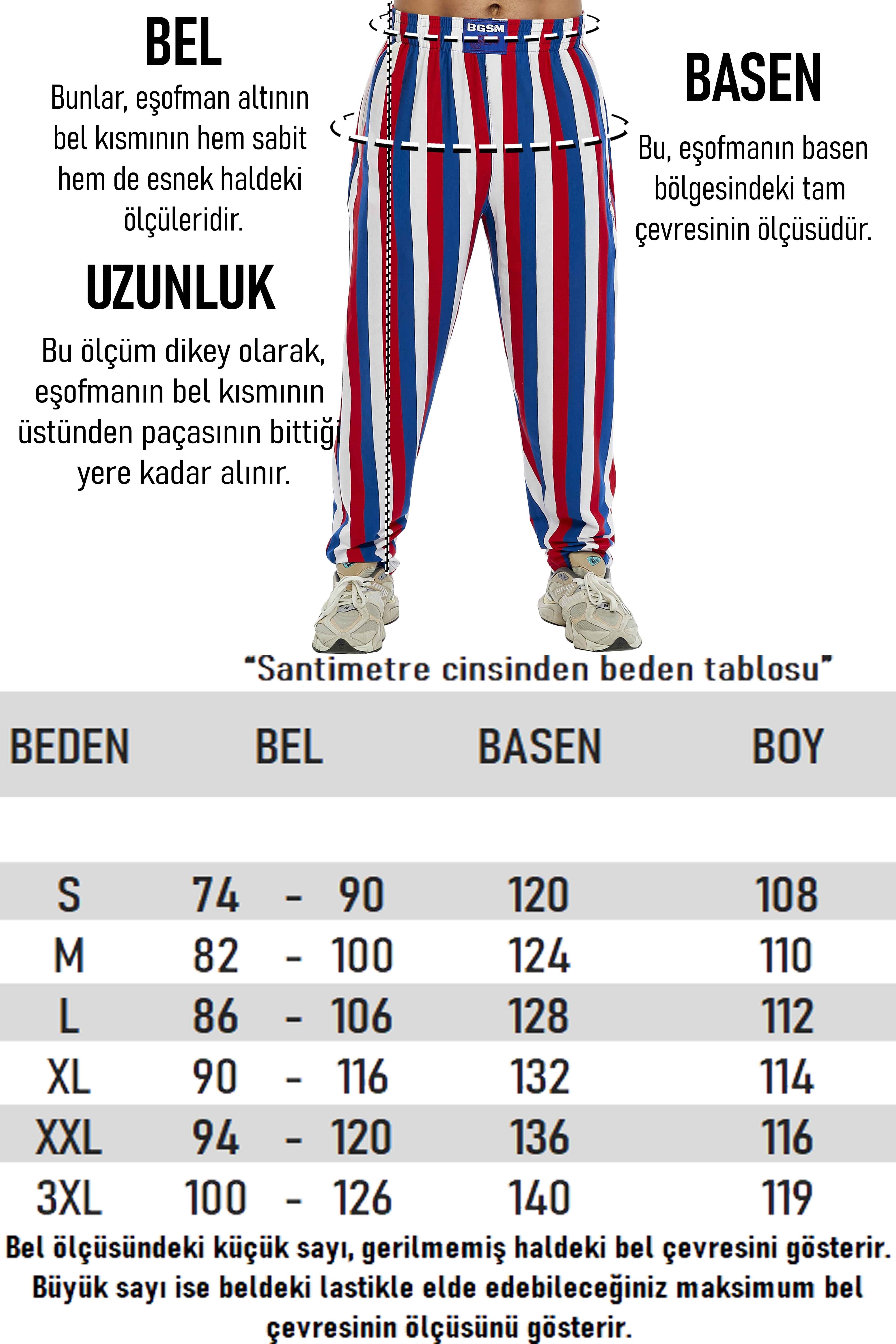 Erkek Loose Fit Yazlık %100 Pamuk Eşofman Altı Gym Pantolon