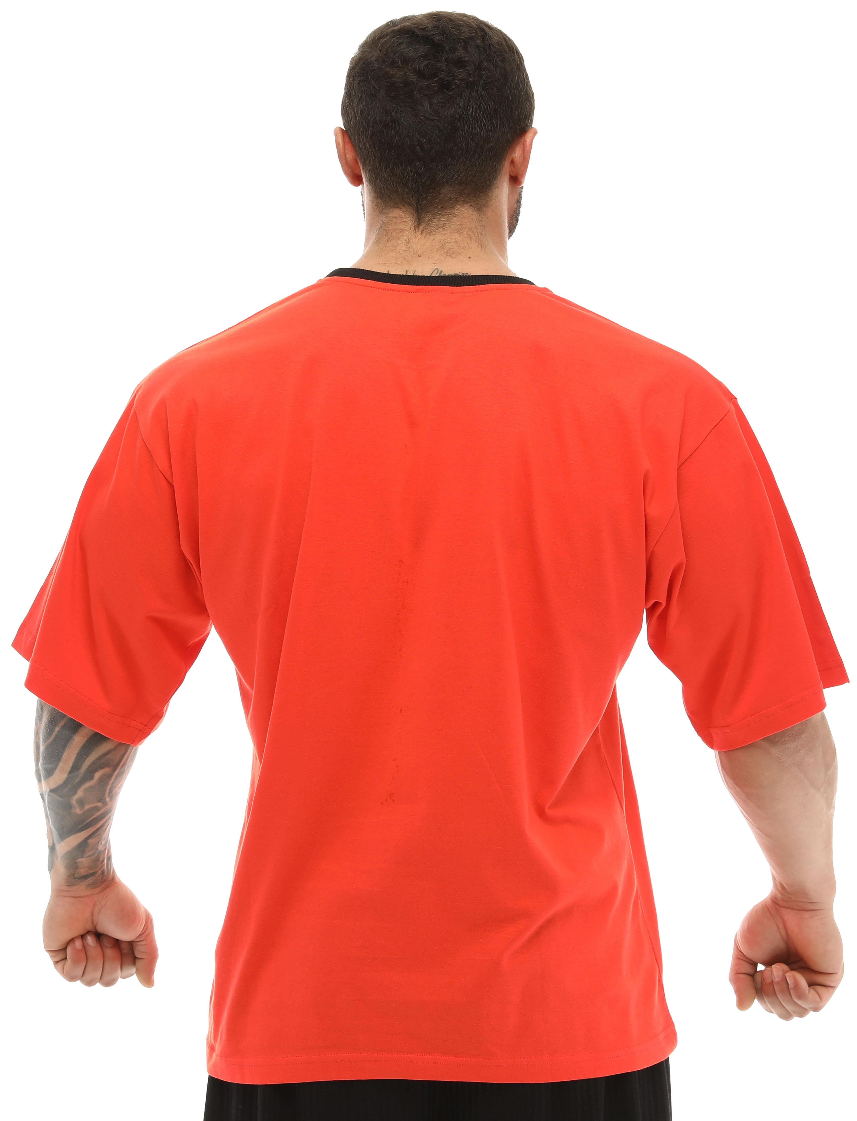 Erkek Oversize %100 Pamuk Spor Tişört Big Sam 2601