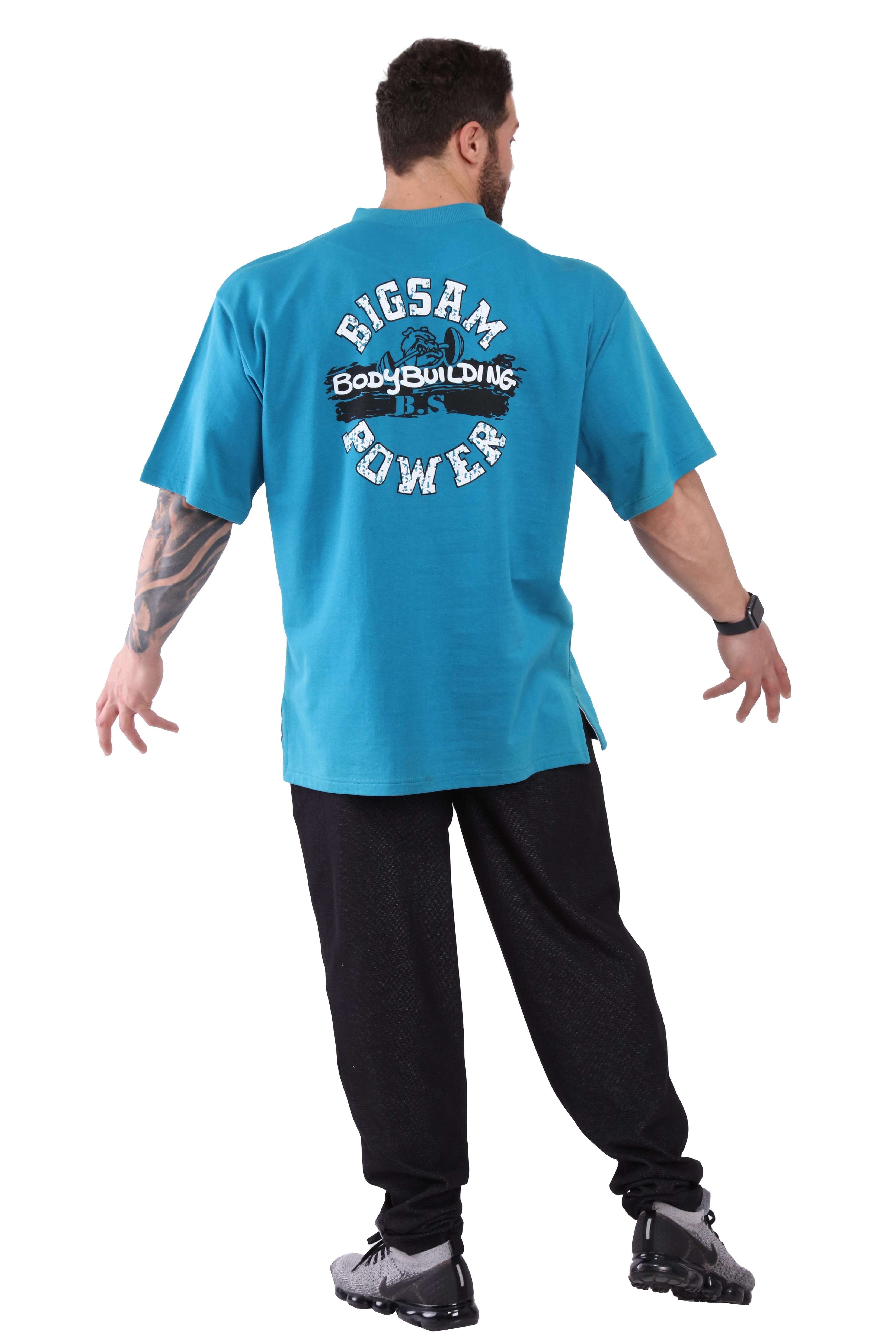 Erkek Oversize %100 Pamuk Spor ve Gündelik Tişört Big Sam 3120