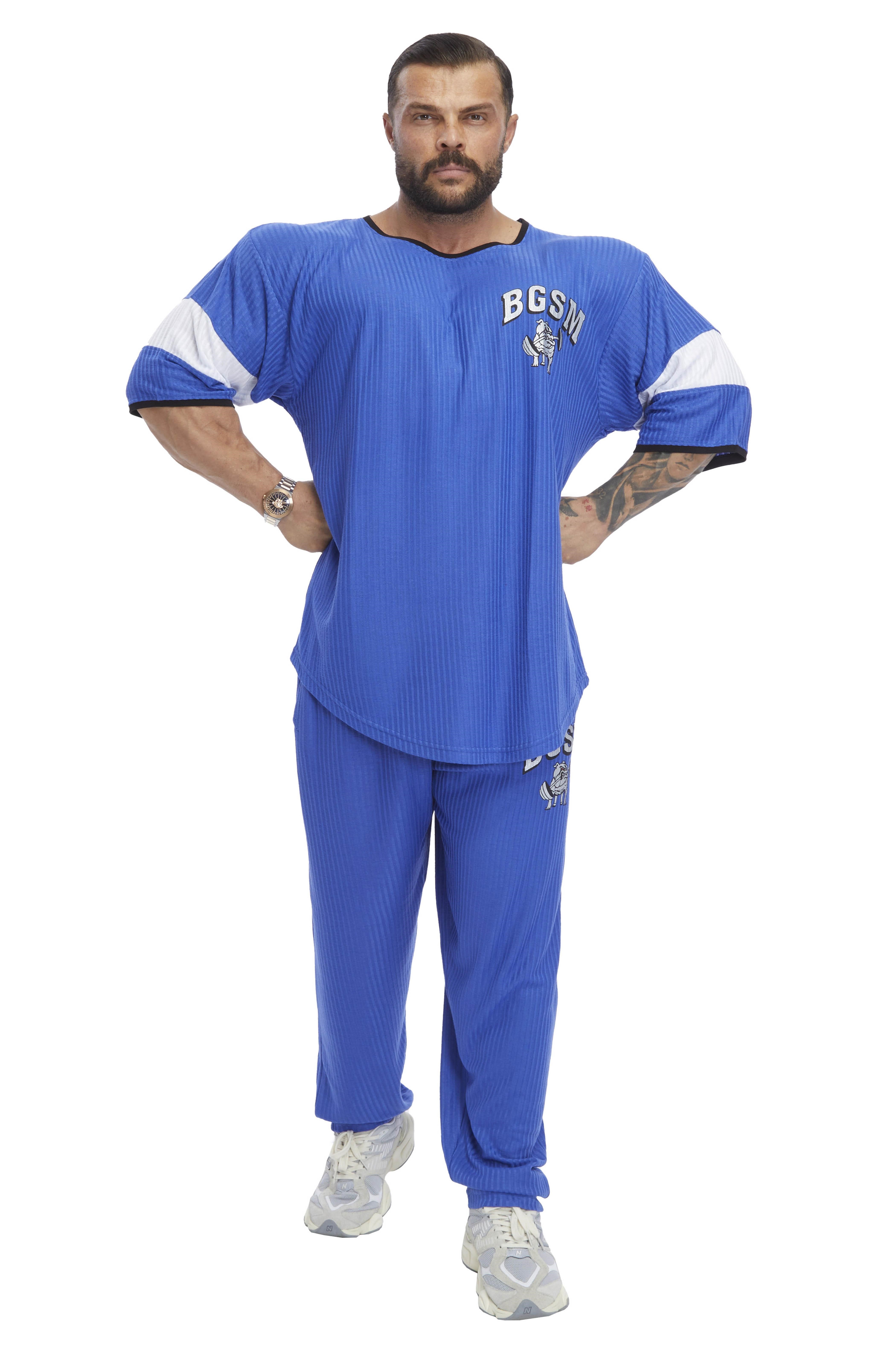Erkek Oversize Antrenman Tişörtü BGSM 3269