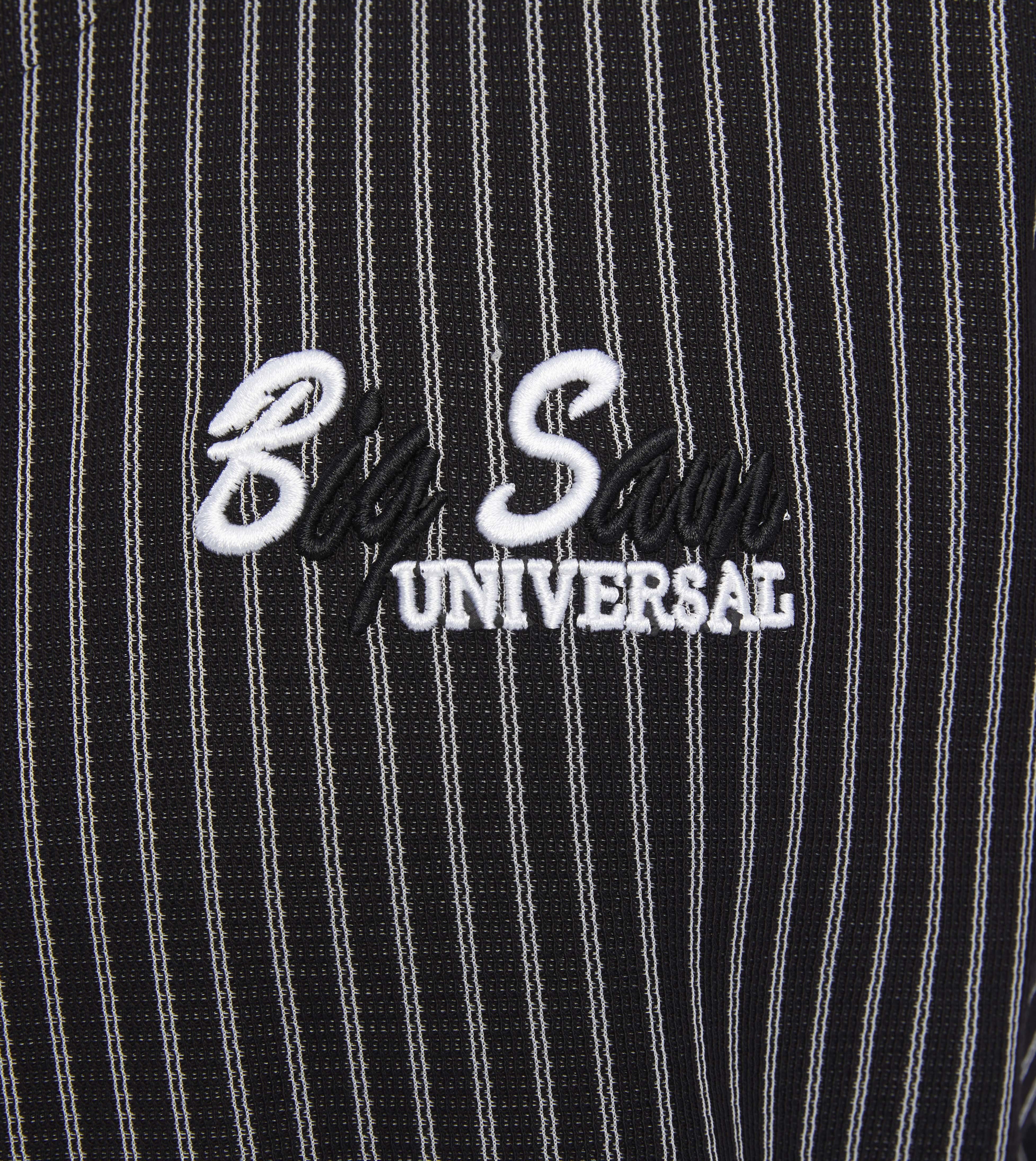 Erkek Oversize Çizgili Sweatshirt Big Sam 4740