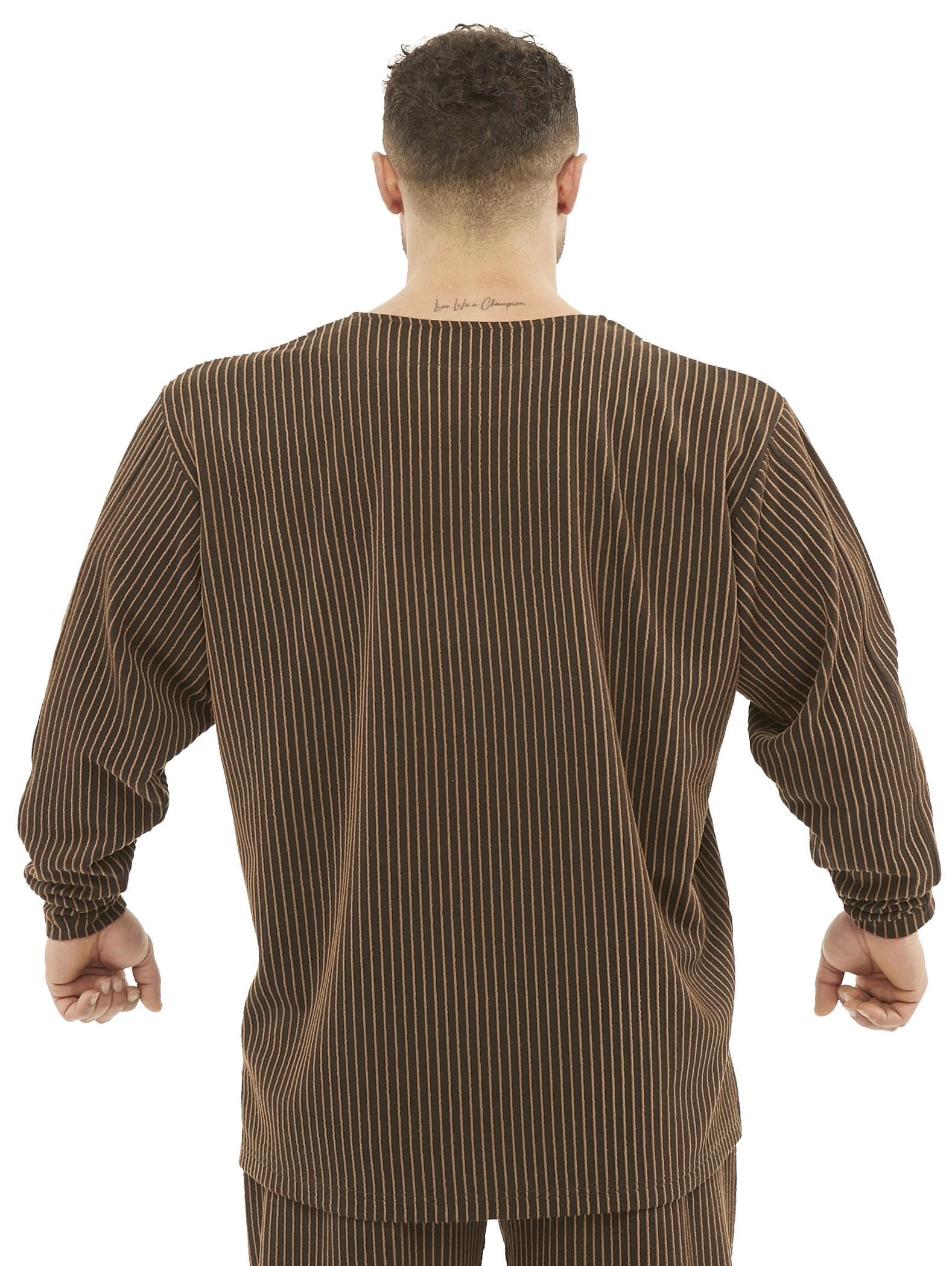 Erkek Oversize Esnek Spor Sweatshirt BGSM 4737