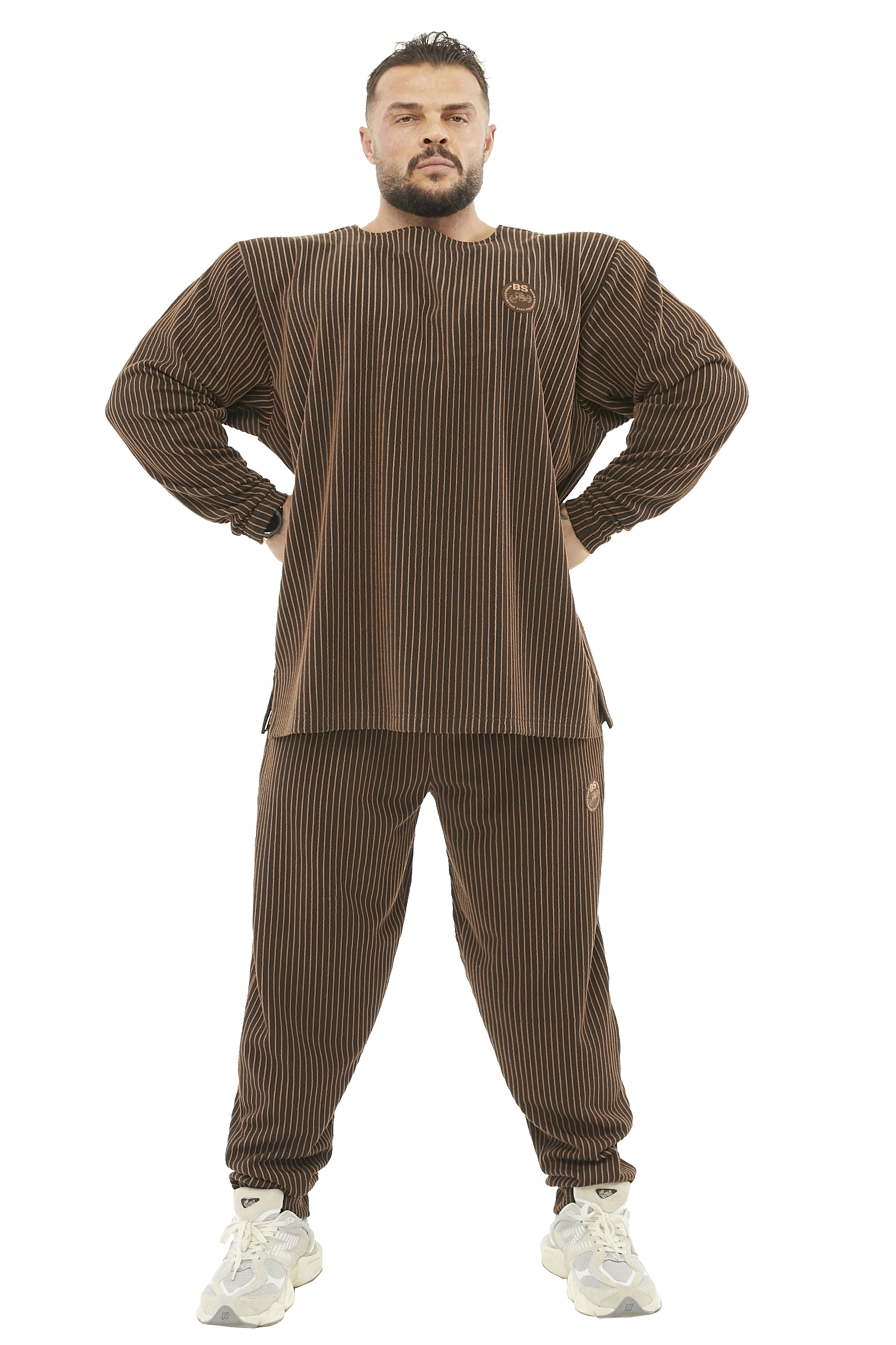 Erkek Oversize Esnek Spor Sweatshirt BGSM 4737