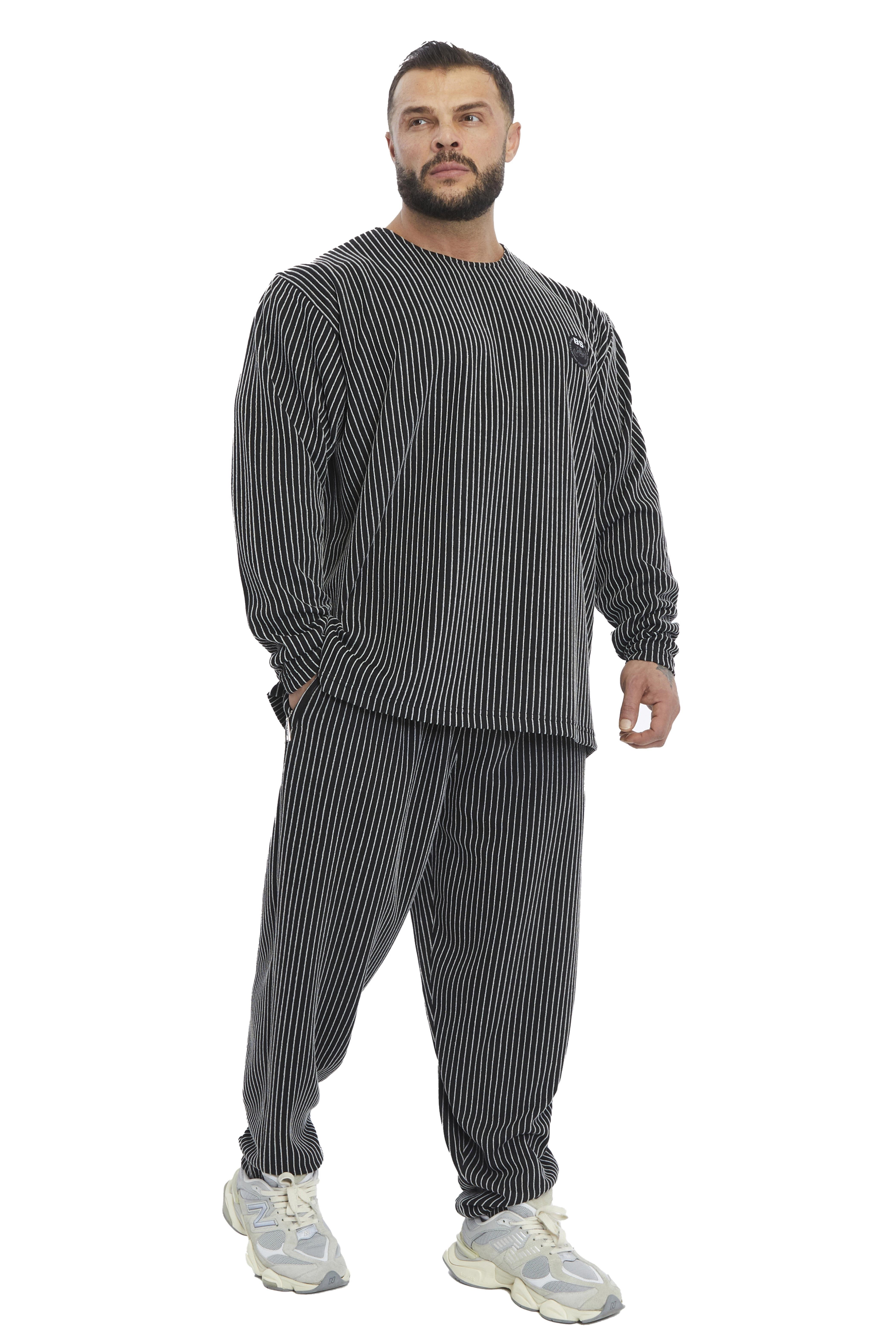 Erkek Oversize Esnek Spor Sweatshirt BGSM 4737