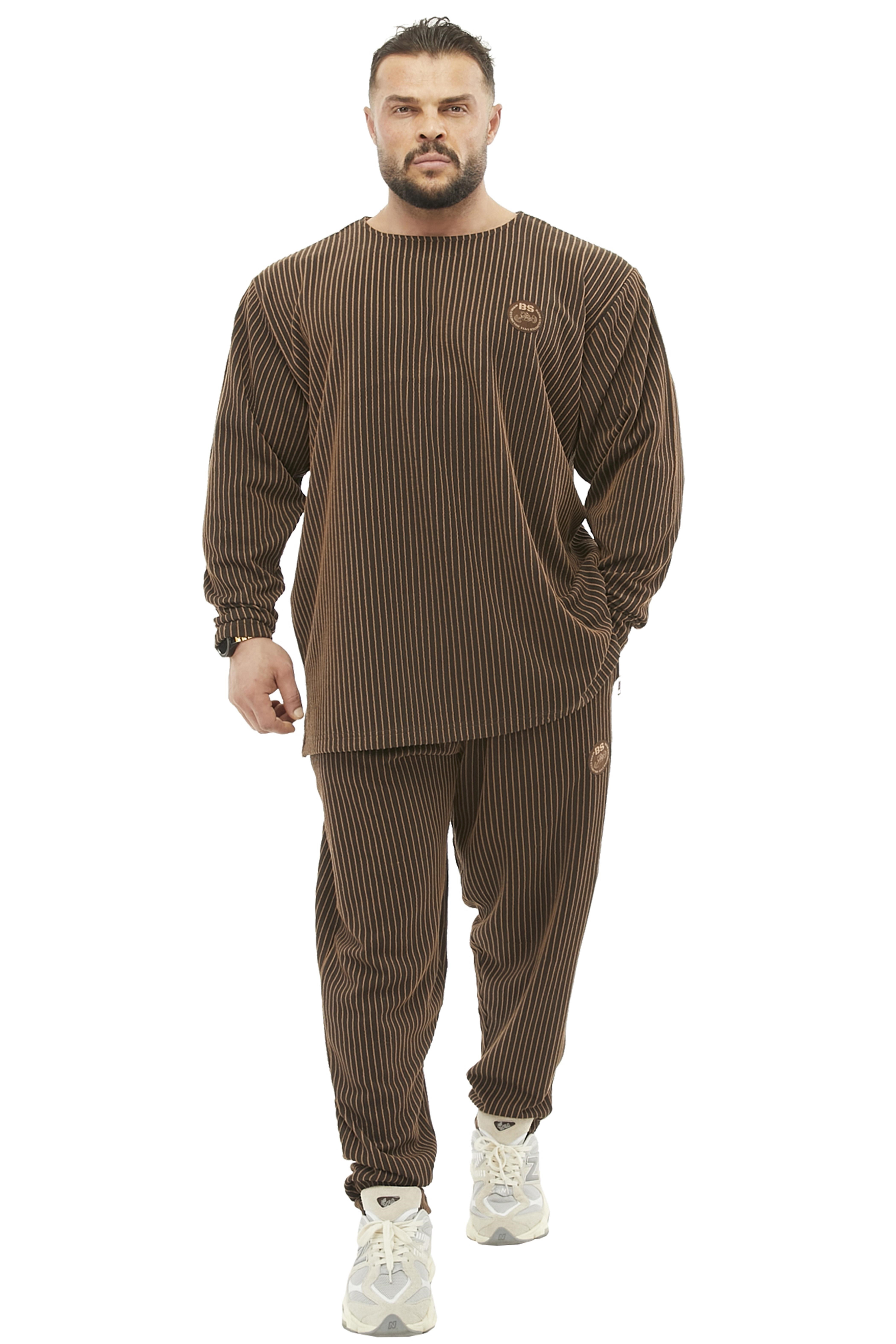 Erkek Oversize Esnek Spor Sweatshirt BGSM 4737