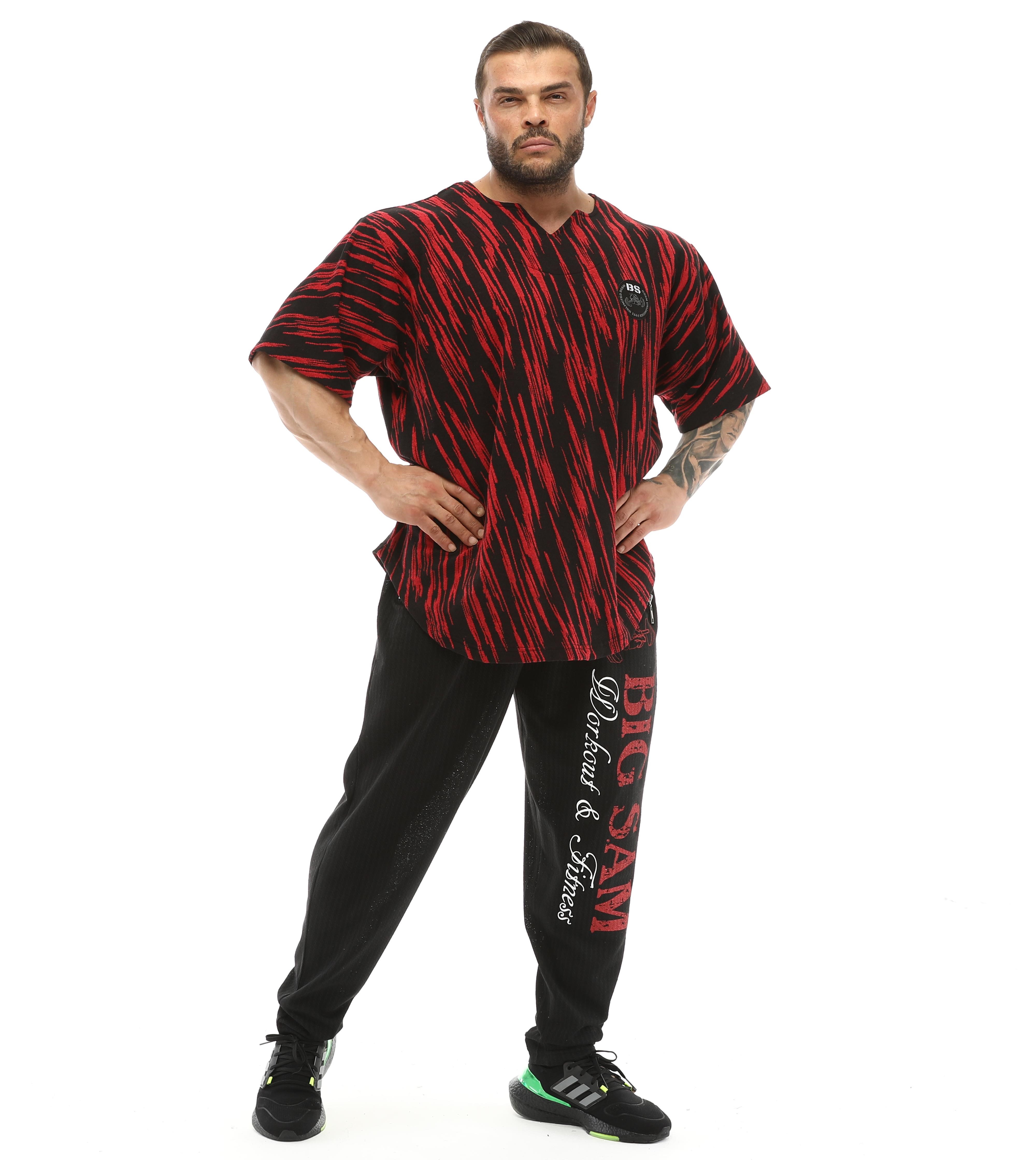 Erkek Oversize Fermuarlı Eşofman Altı Big Sam PNT1335