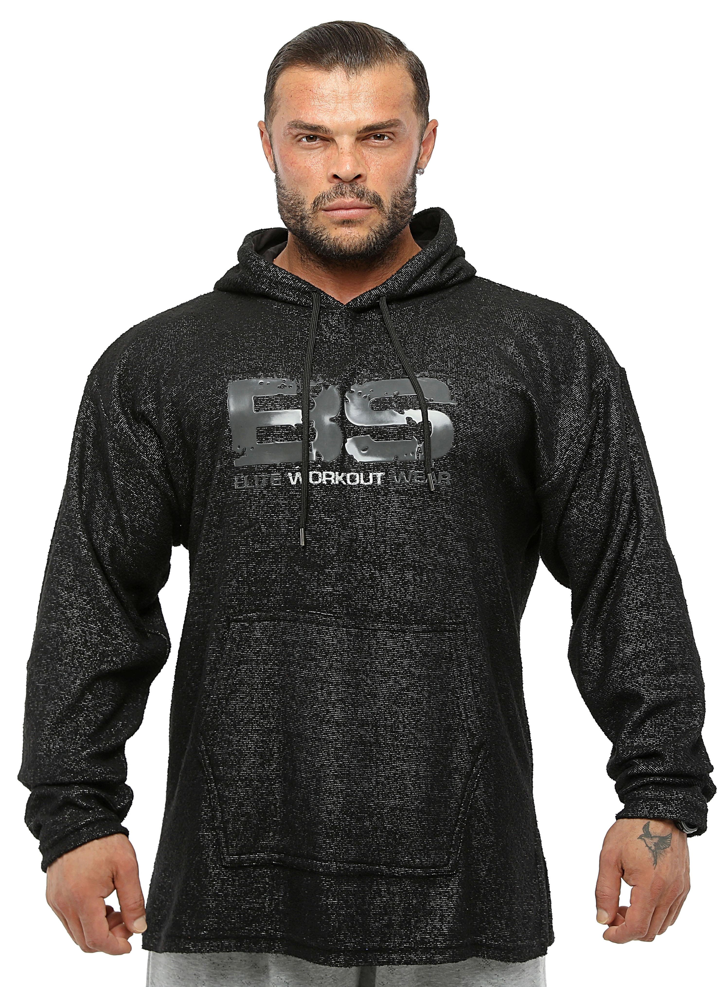 Erkek Oversize Havlu Kapüşonlu Ön Cepli Sweatshirt Big Sam 4719