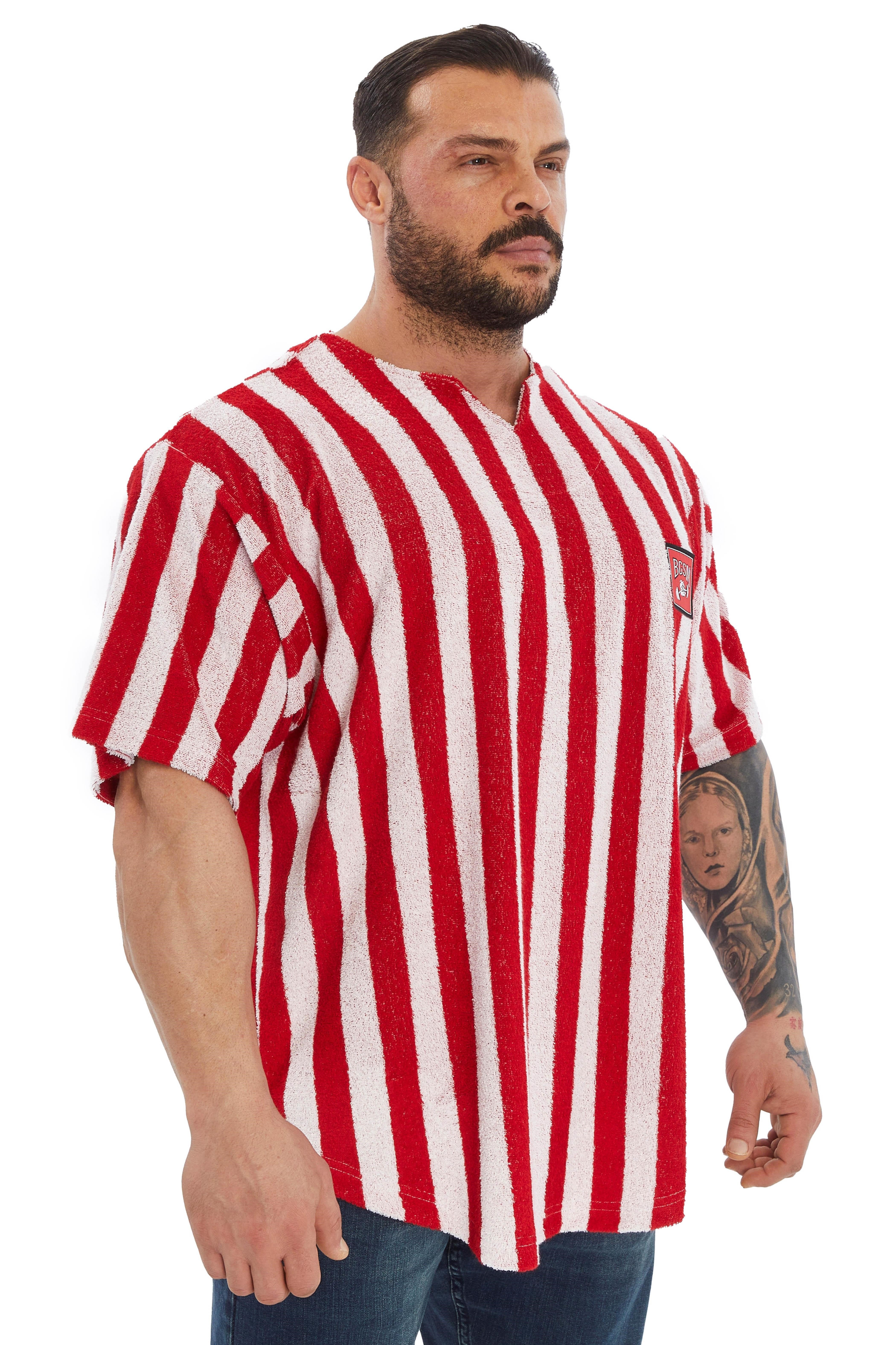 Erkek Oversize Havlu T-shirt Gym Rag Top BGSM 3378