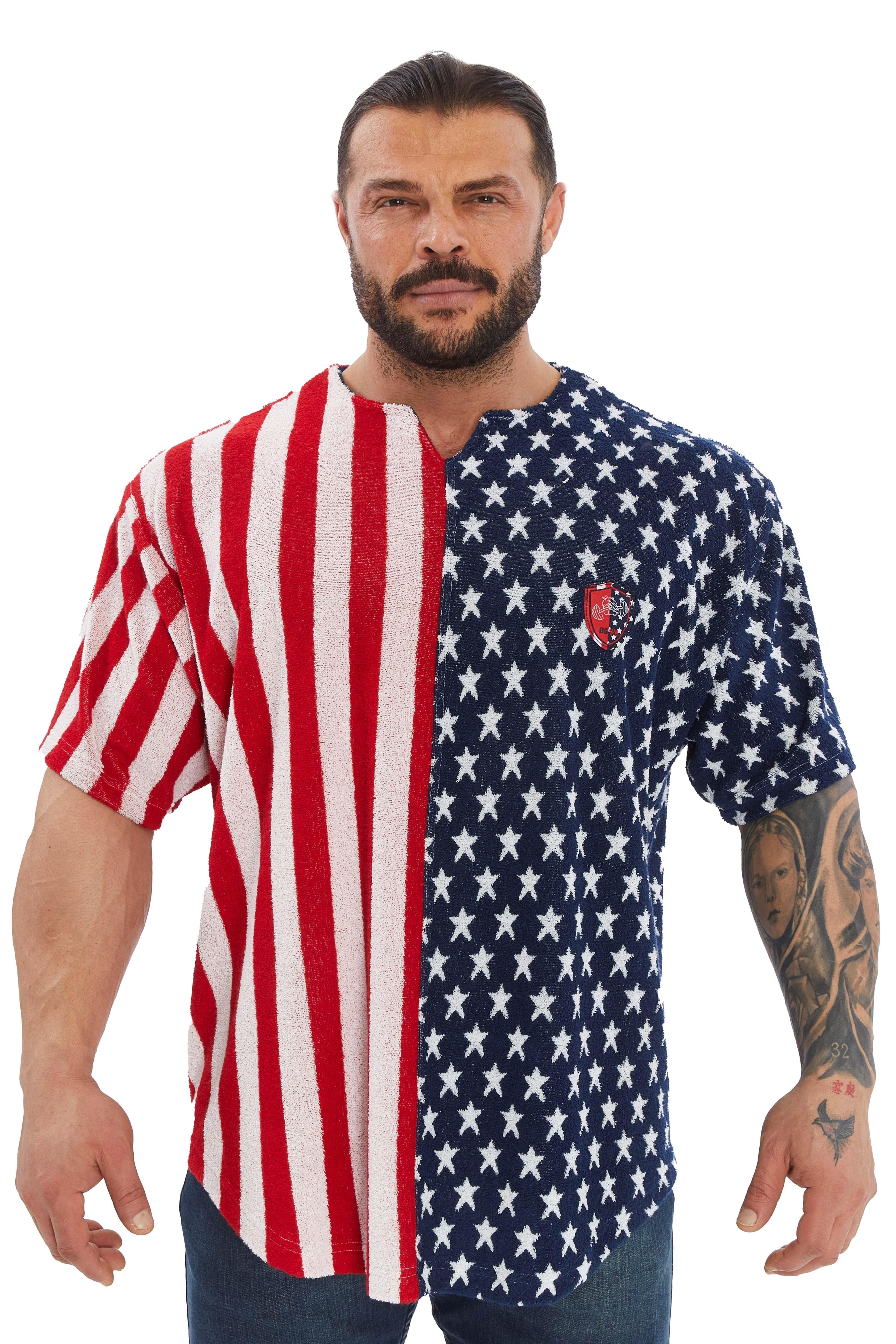 Erkek Oversize Havlu T-shirt Gym Rag Top BGSM 3378