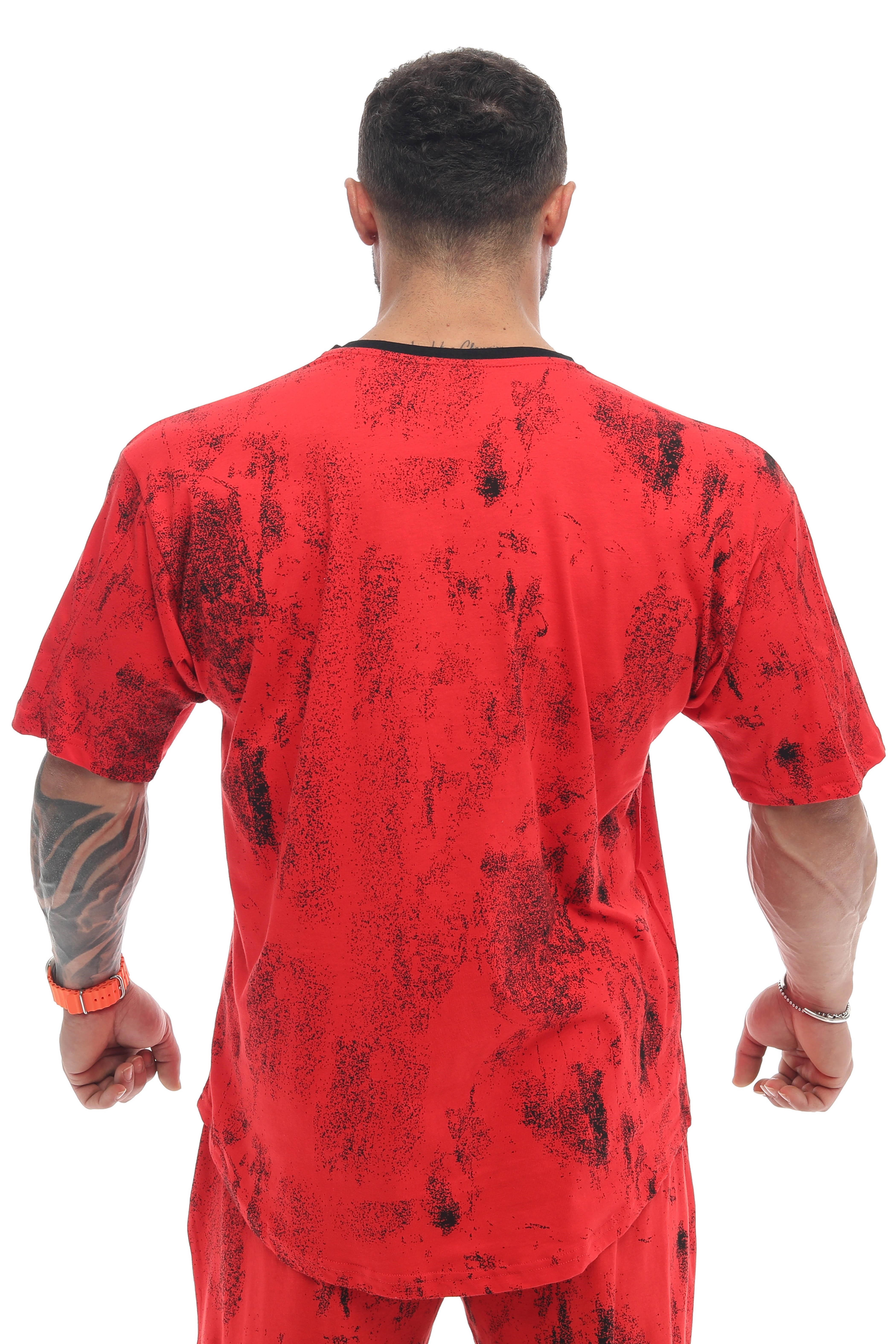 Erkek Oversize İnce Yazlık Tişört %100 Pamuk Gym Rag Top BGSM 3334