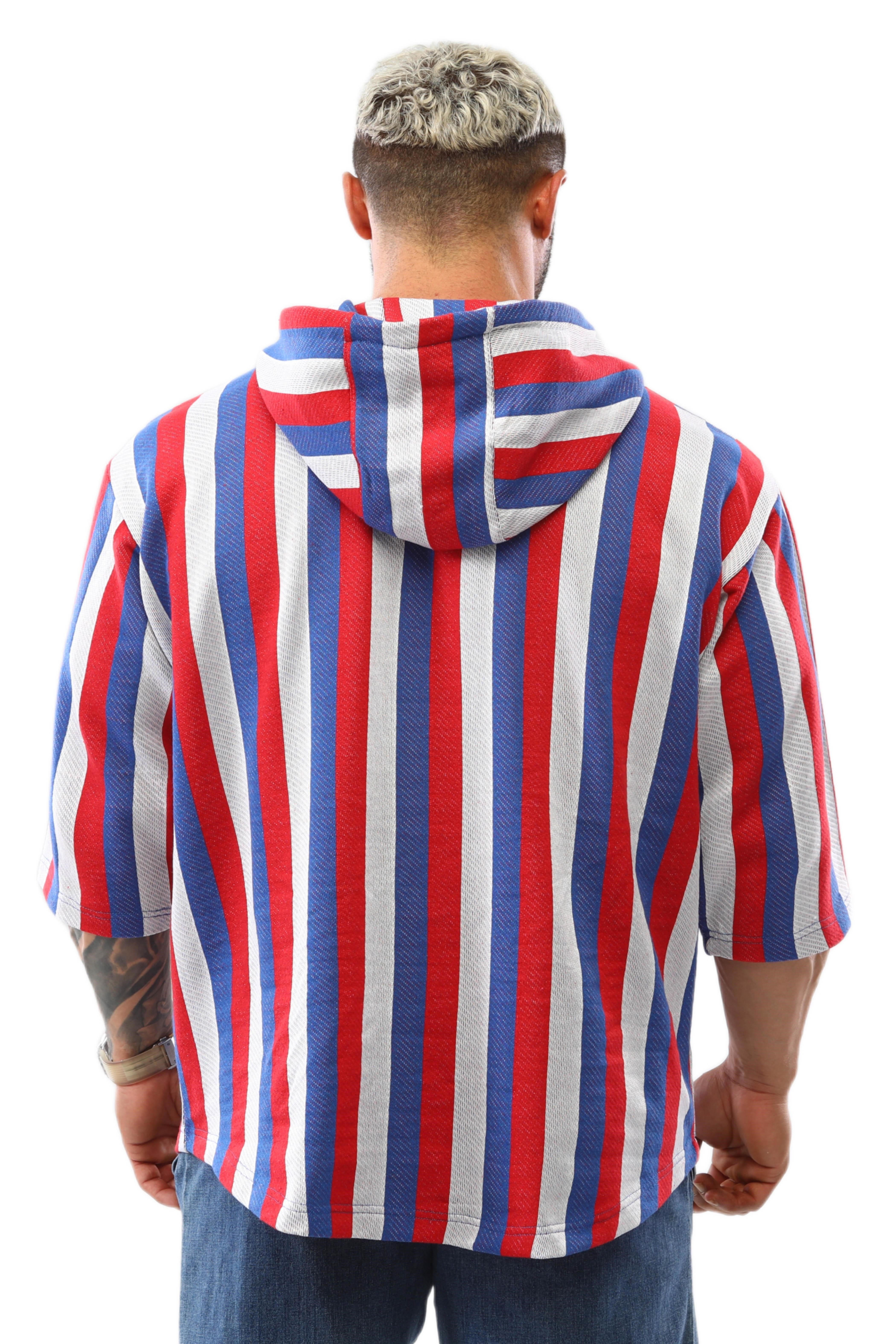 Erkek Oversize Kapşonlu Gym T-shirt BGSM 3329