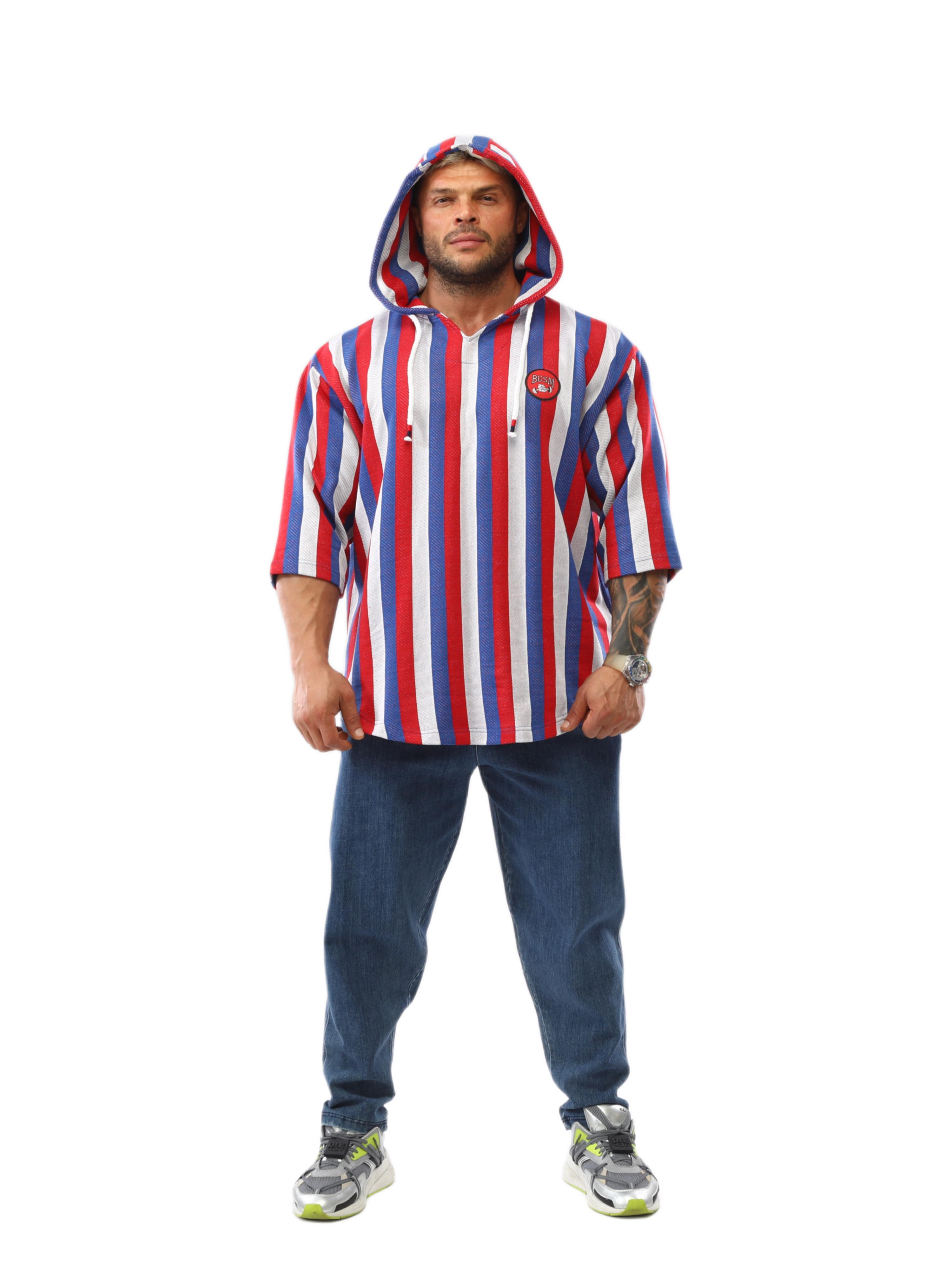Erkek Oversize Kapşonlu Gym T-shirt BGSM 3329