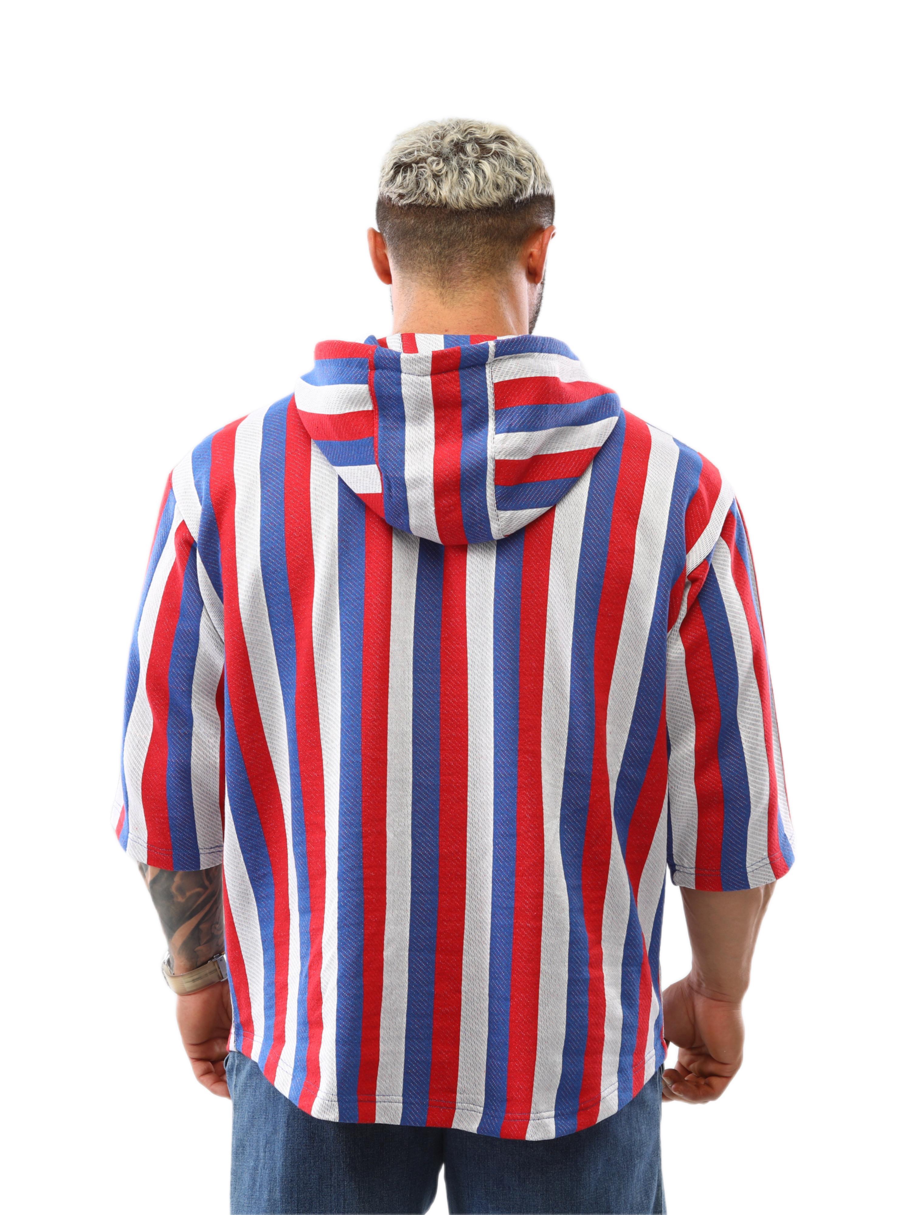 Erkek Oversize Kapşonlu Gym T-shirt BGSM 3329