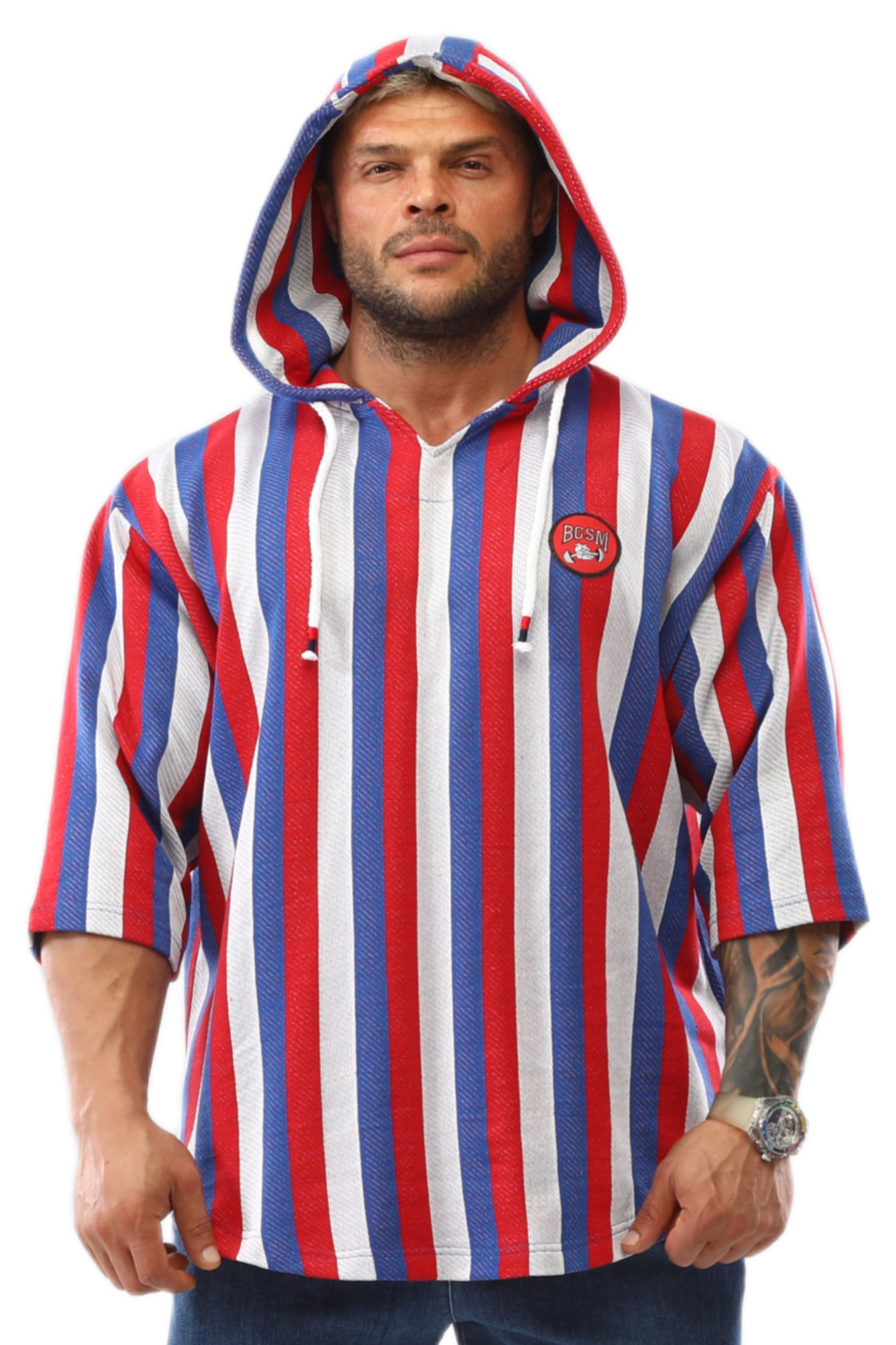 Erkek Oversize Kapşonlu Gym T-shirt BGSM 3329