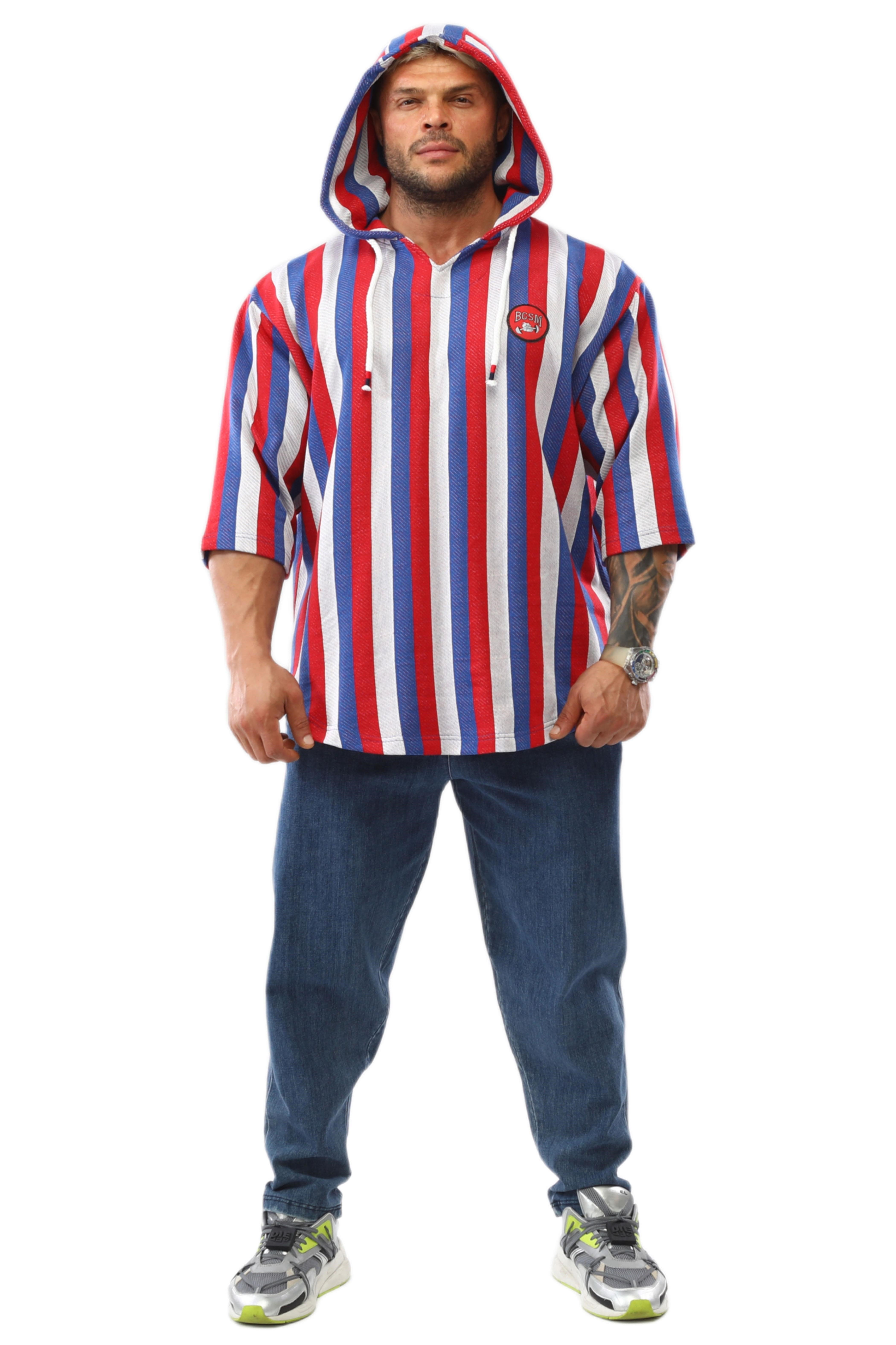 Erkek Oversize Kapşonlu Gym T-shirt BGSM 3329