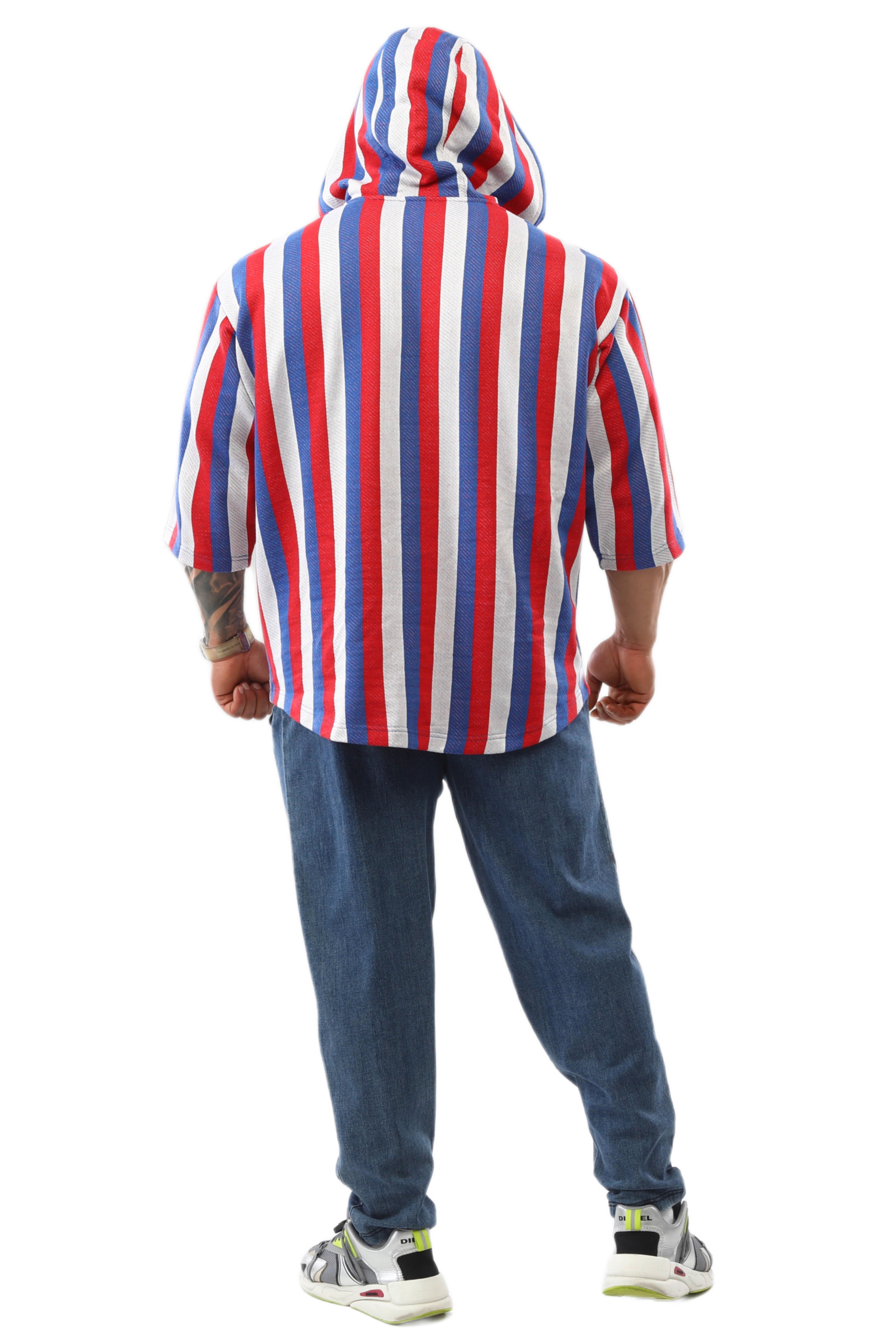Erkek Oversize Kapşonlu Gym T-shirt BGSM 3329
