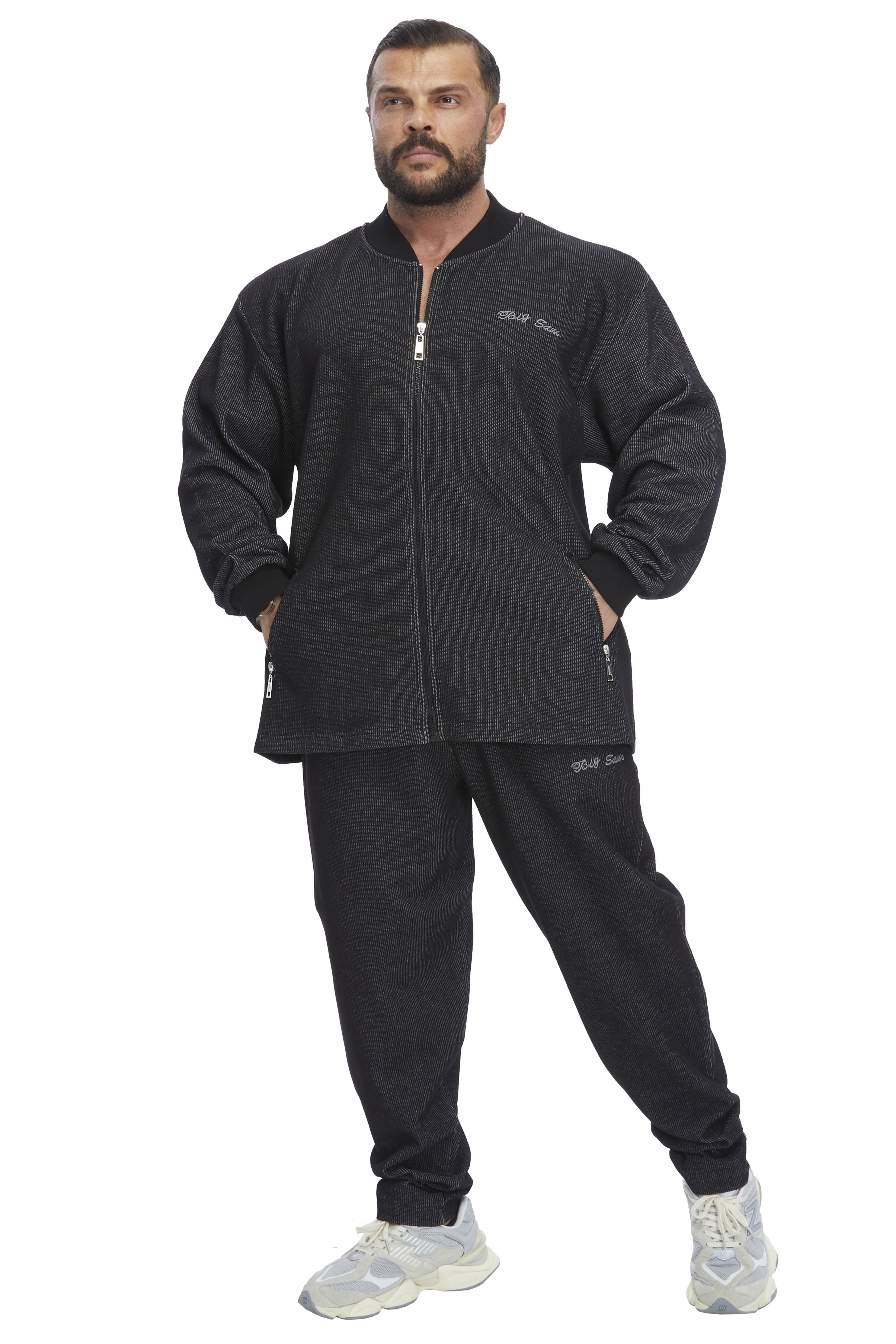 Erkek Oversize Kışlık Fermuarlı Spor Ceket BGSM 3645
