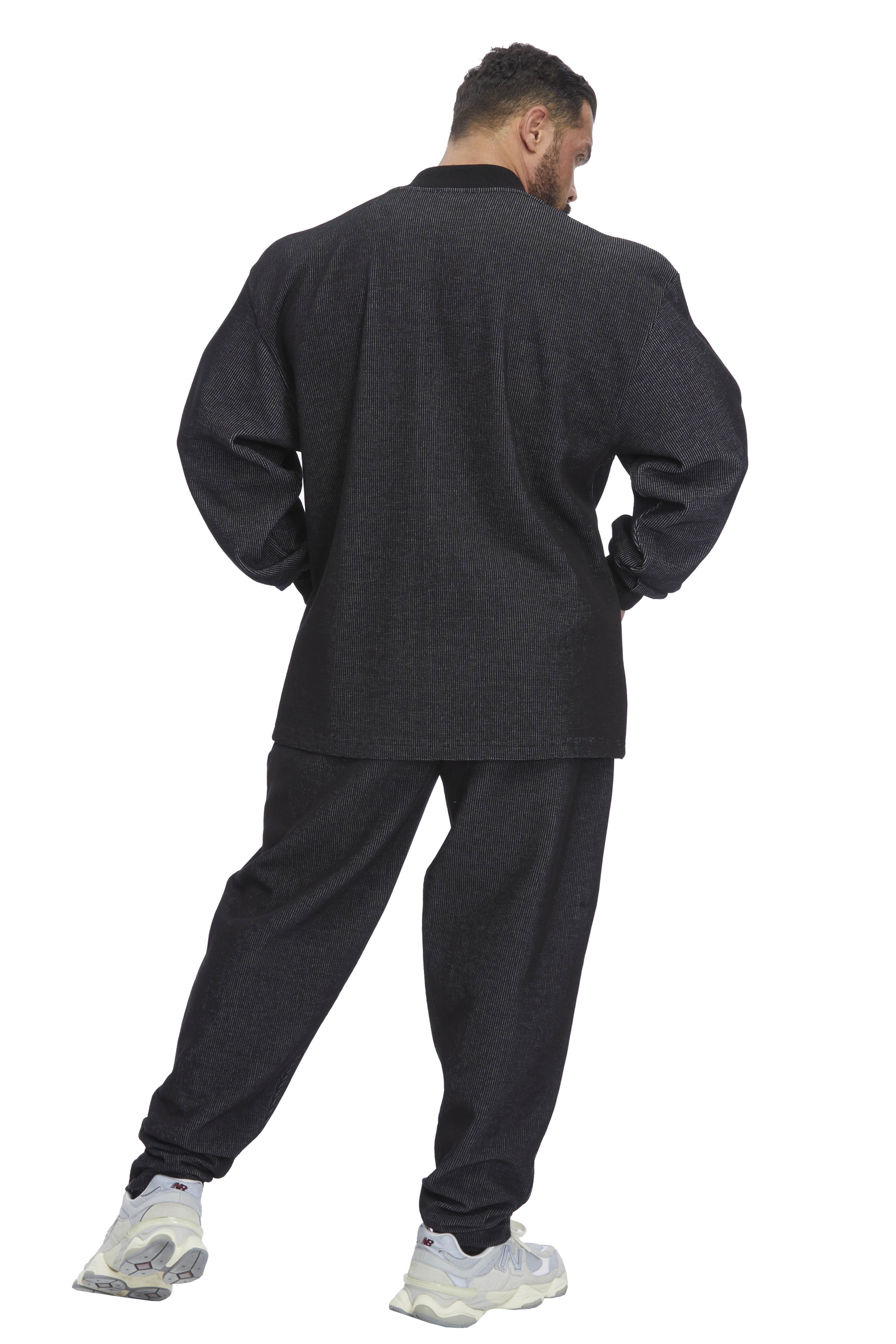 Erkek Oversize Kışlık Fermuarlı Spor Ceket BGSM 3645