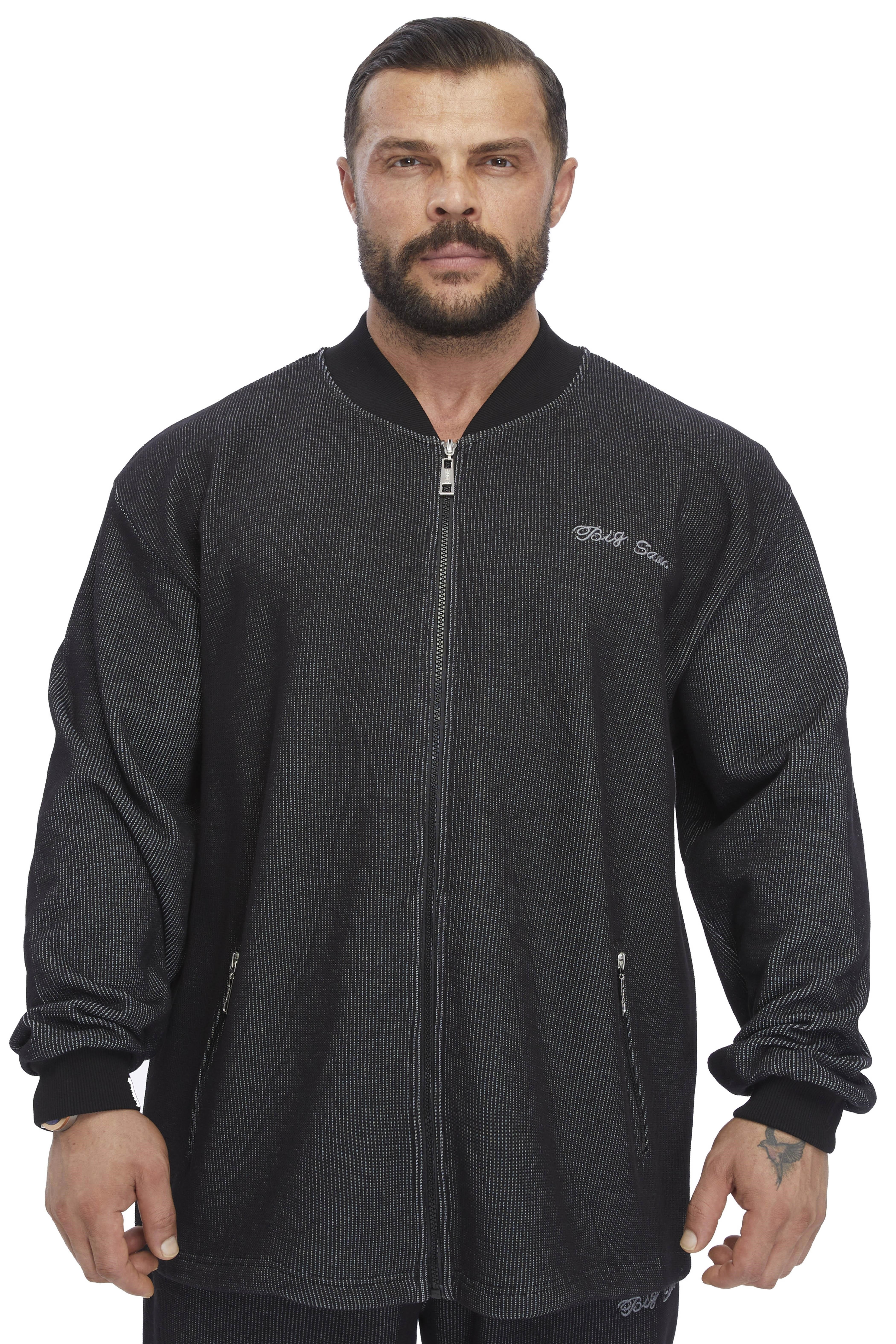 Erkek Oversize Kışlık Fermuarlı Spor Ceket BGSM 3645