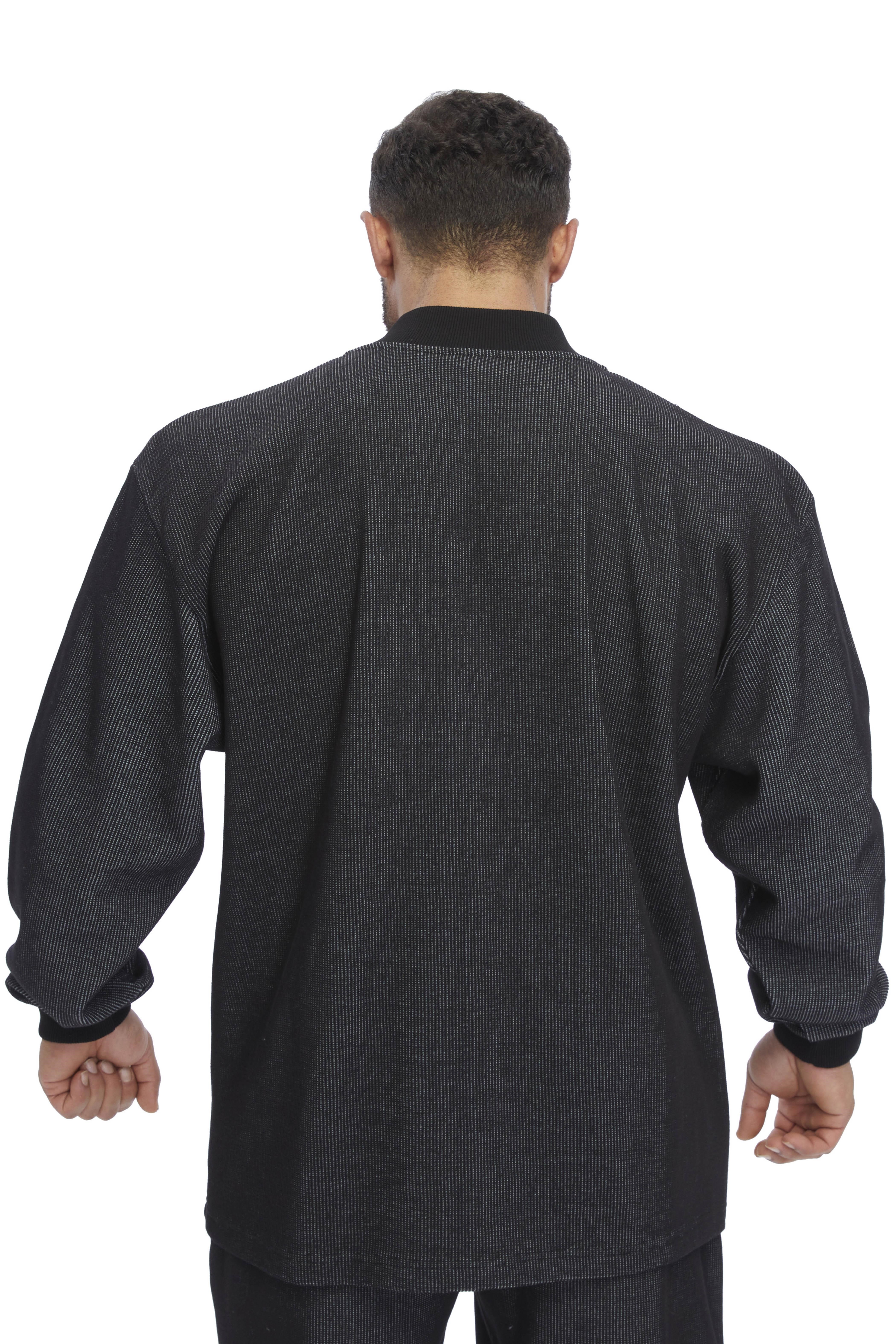 Erkek Oversize Kışlık Fermuarlı Spor Ceket BGSM 3645