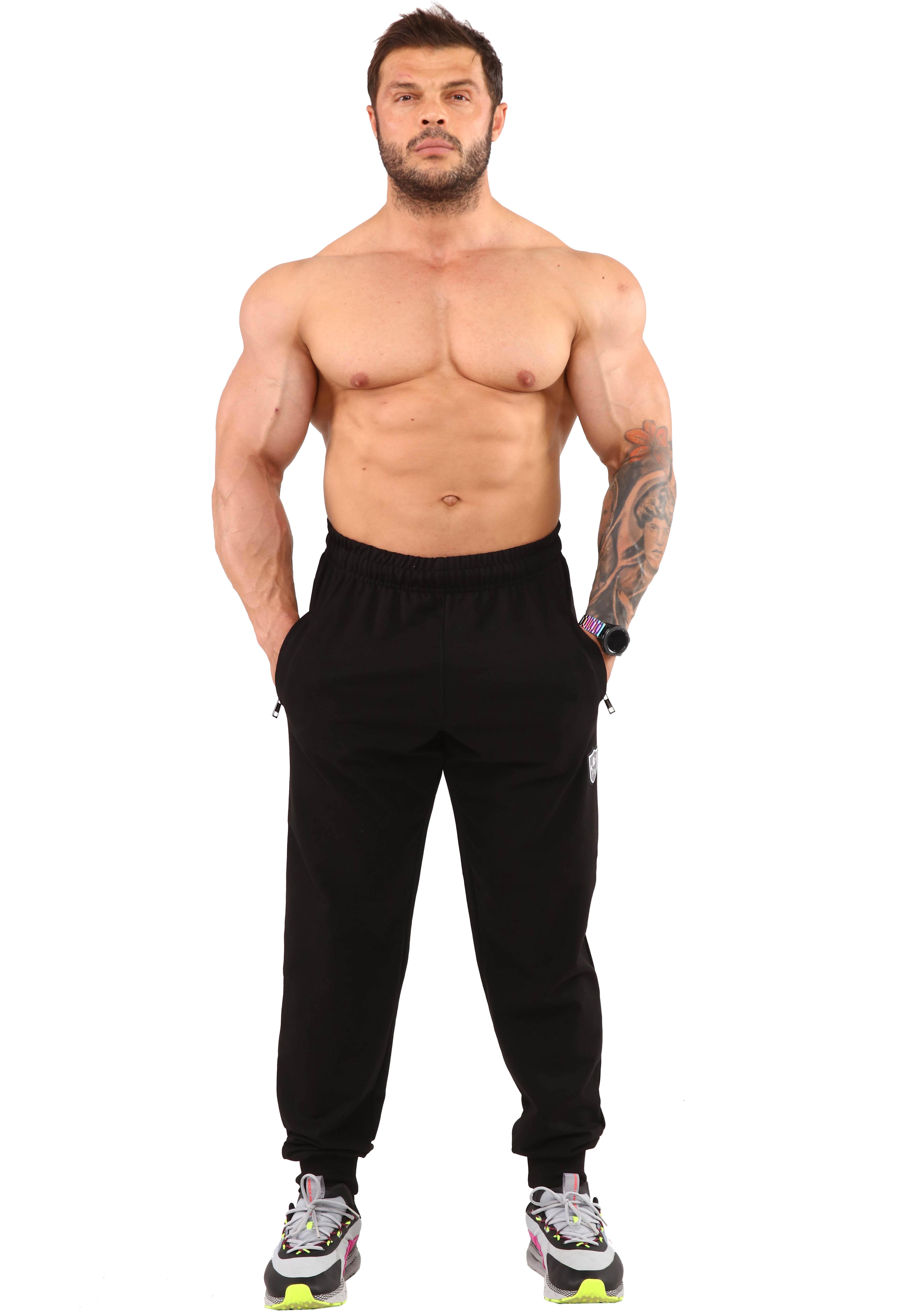 Erkek Oversize Paçası Lastikli Eşofman Altı BGSM PNT1336