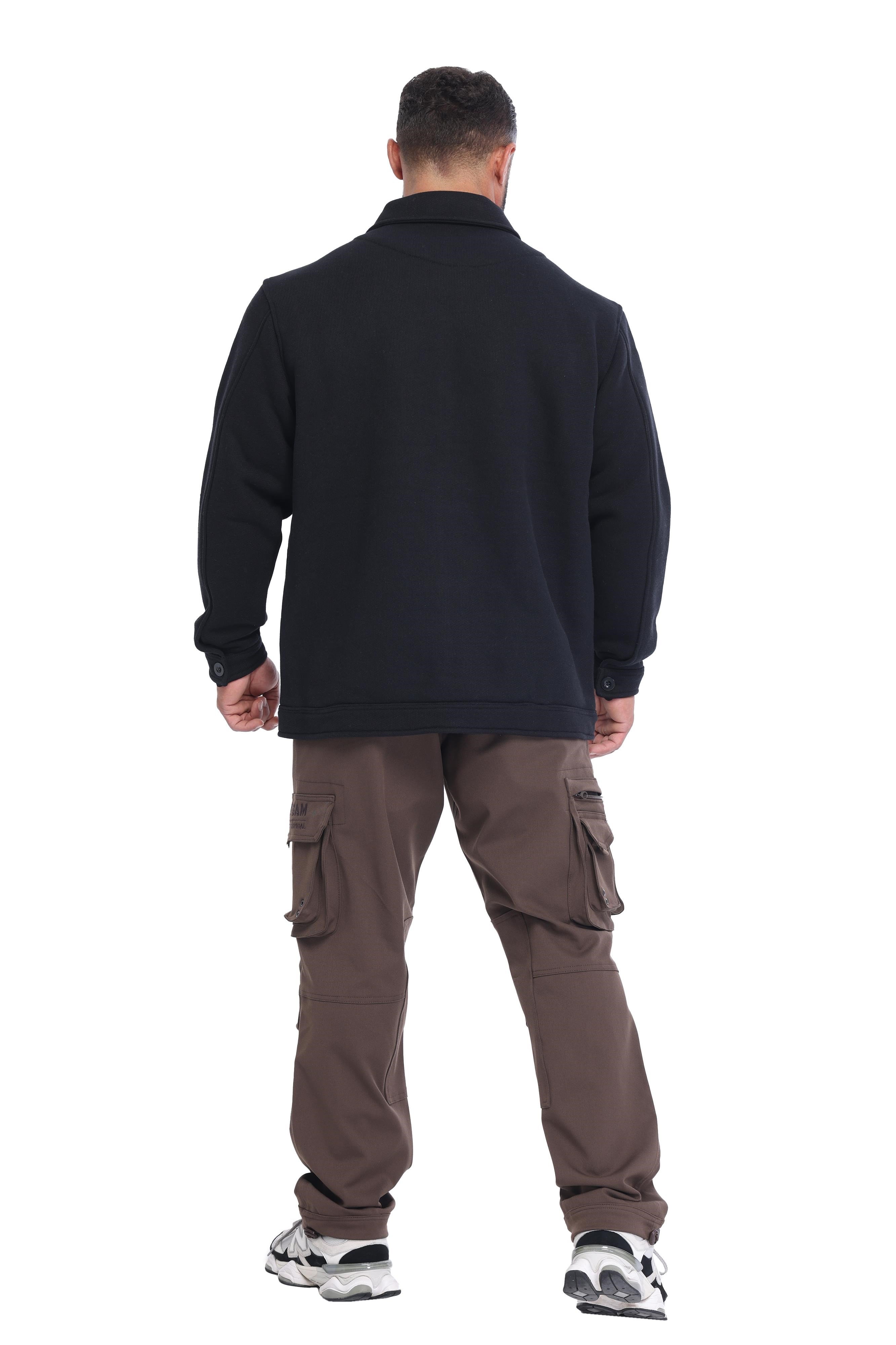 Erkek Oversize Pamuklu Kışlık Gömlek Ceket Stilya 3646