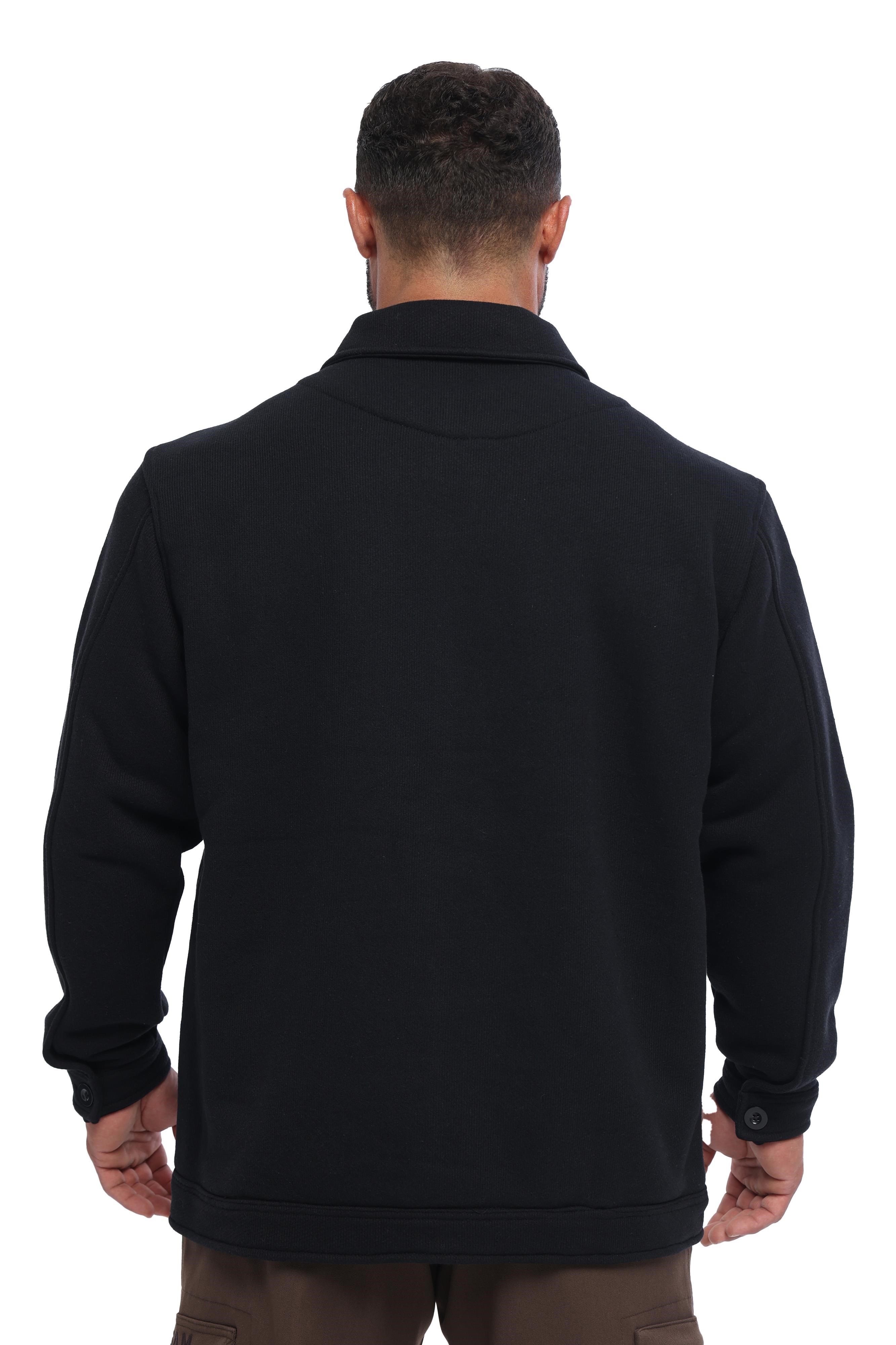 Erkek Oversize Pamuklu Kışlık Gömlek Ceket Stilya 3646