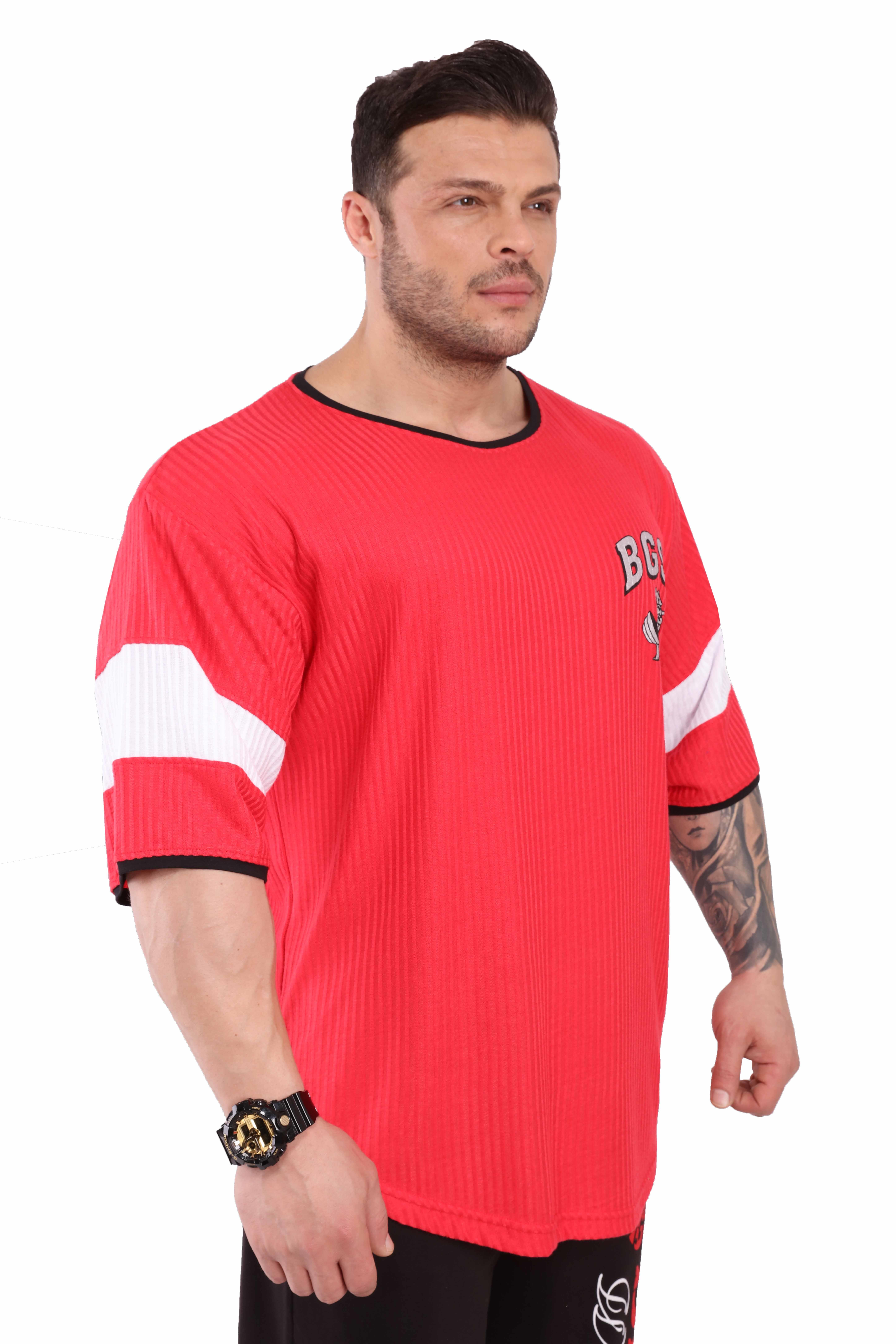 Erkek Oversize Spor T-shirt Rag Top BGSM 3271