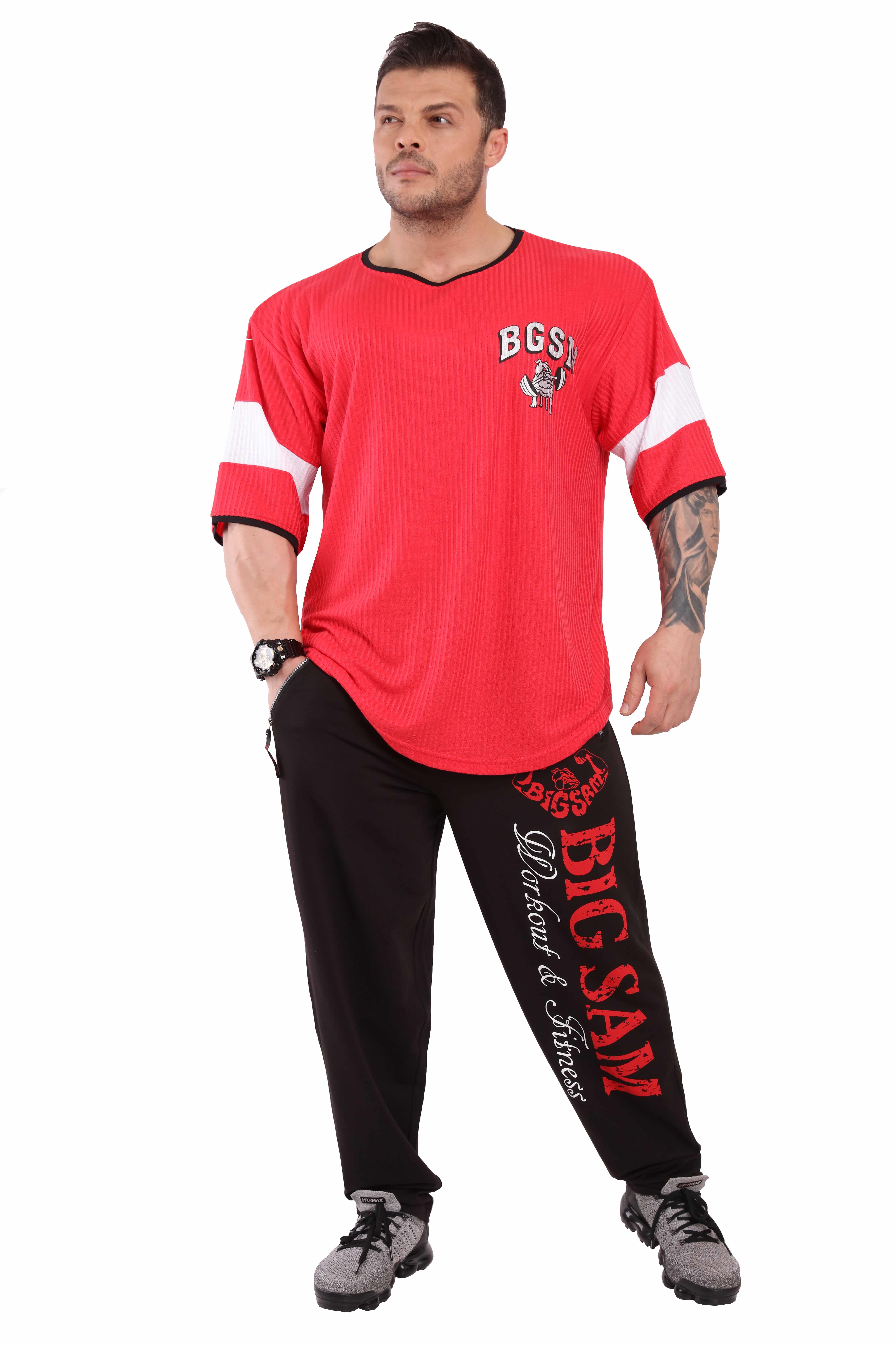 Erkek Oversize Spor T-shirt Rag Top BGSM 3271