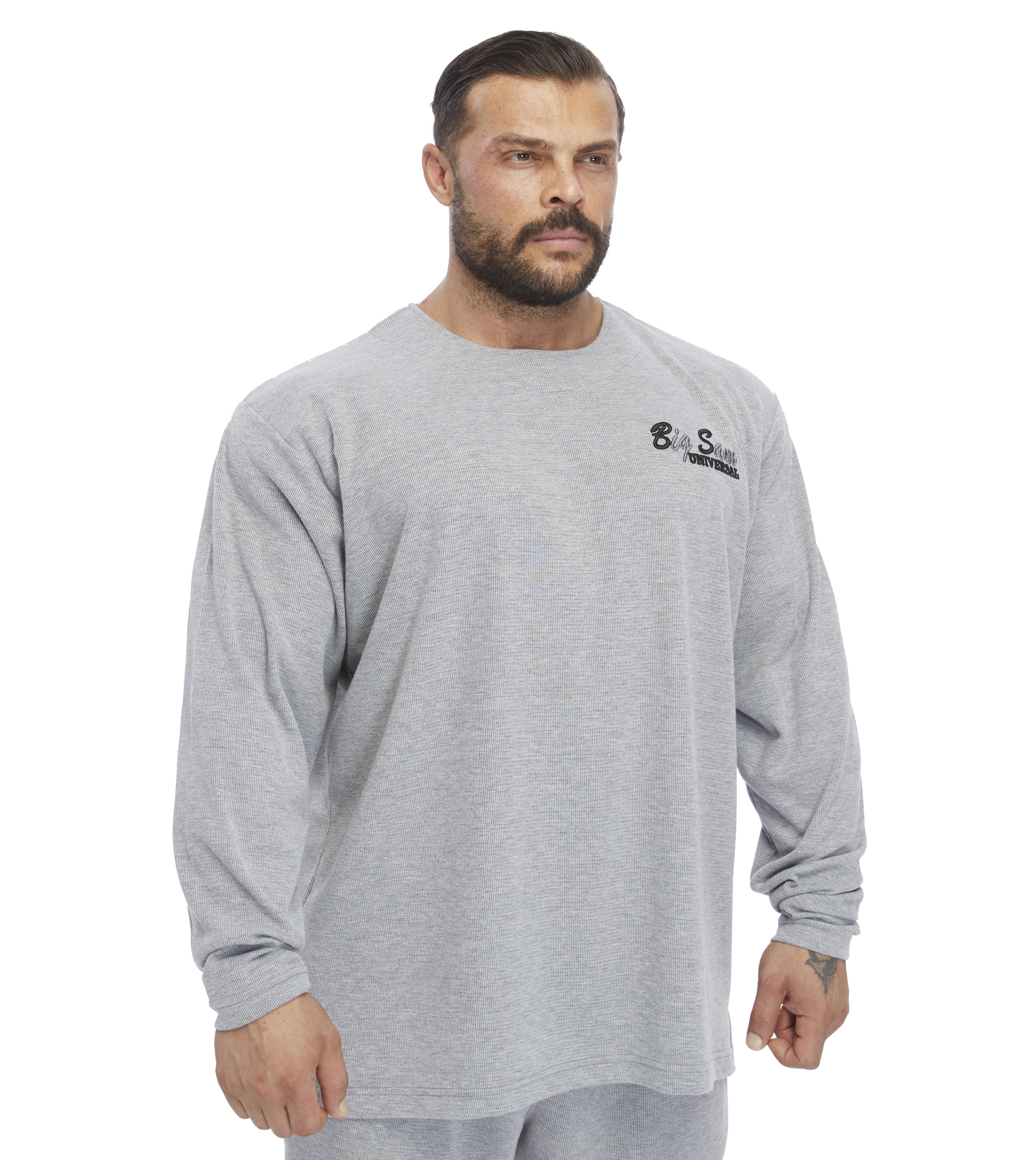 Erkek Oversize Sweatshirt Big Sam 4739