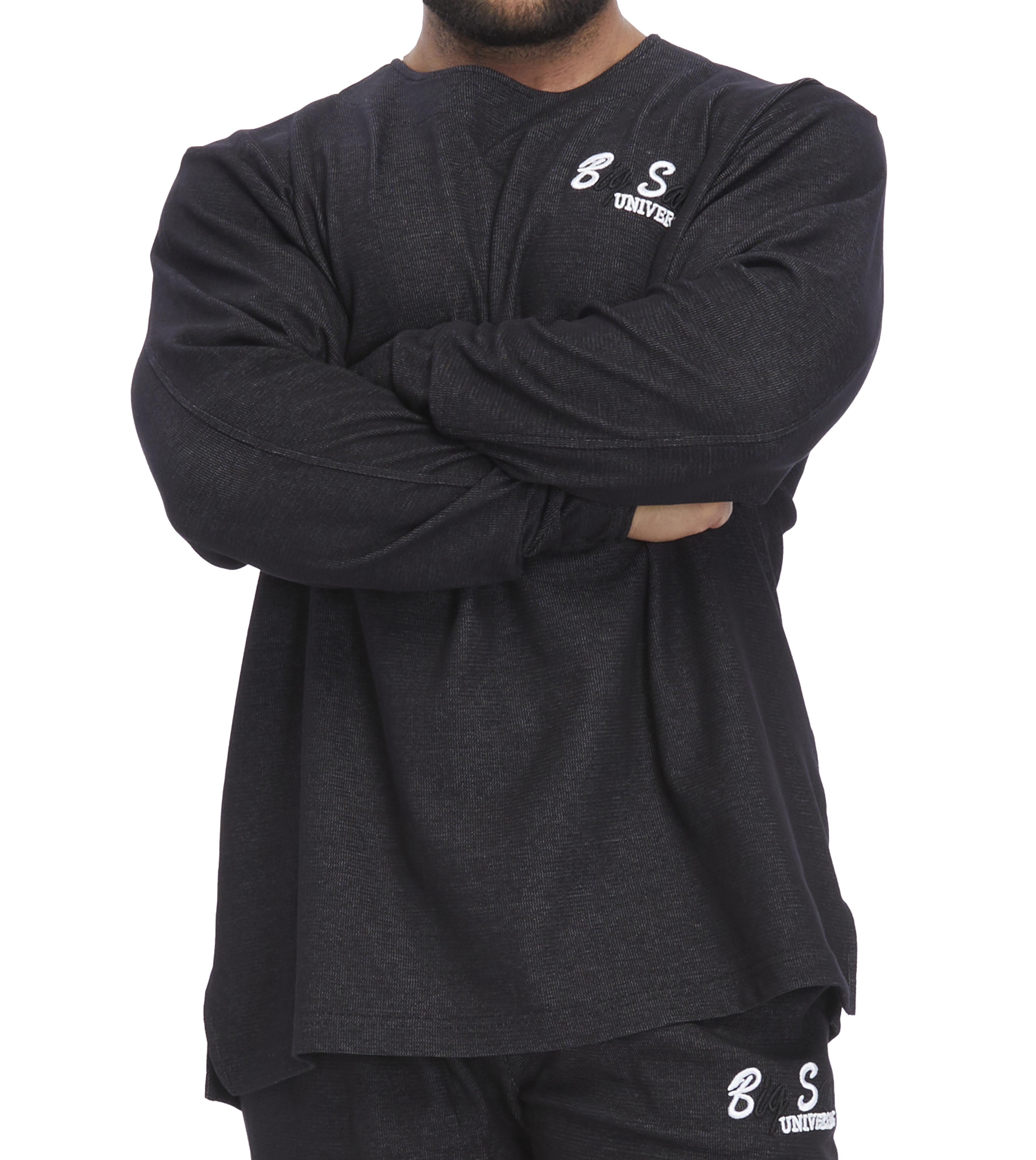 Erkek Oversize Sweatshirt Big Sam 4739