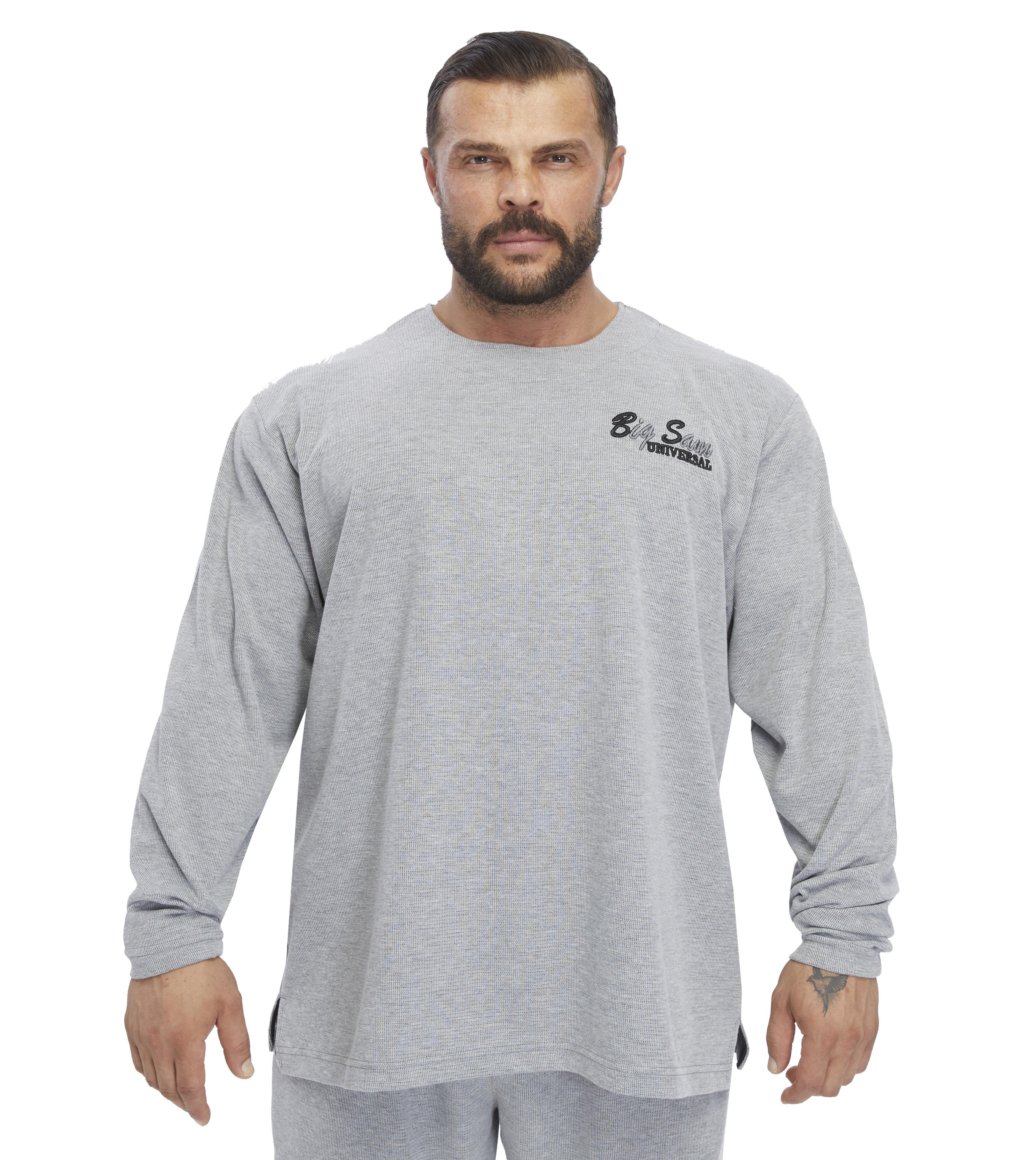 Erkek Oversize Sweatshirt Big Sam 4739