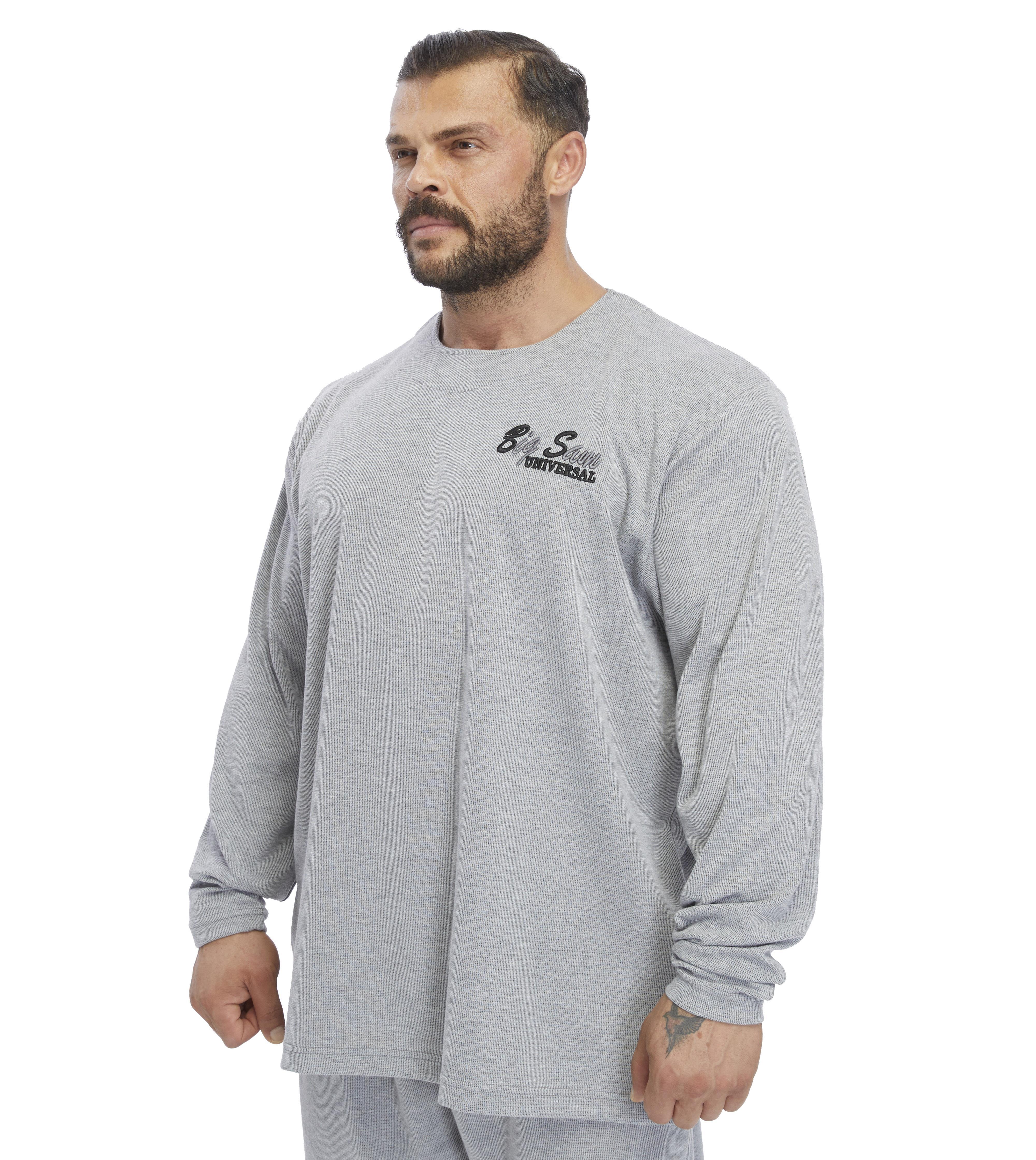 Erkek Oversize Sweatshirt Big Sam 4739
