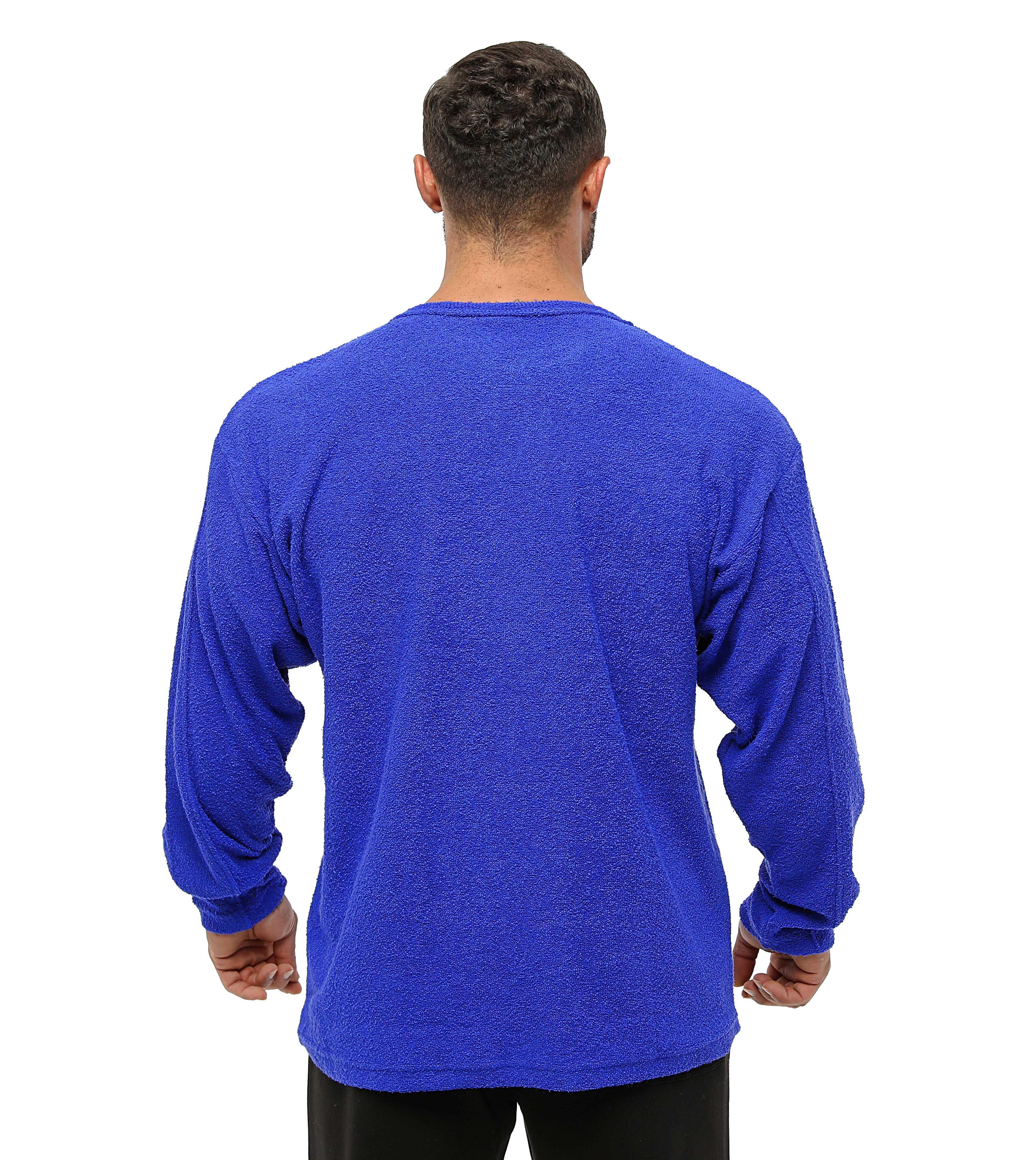 Erkek Oversize Sweatshirt, Kışlık Havlu Kumaş Kazak