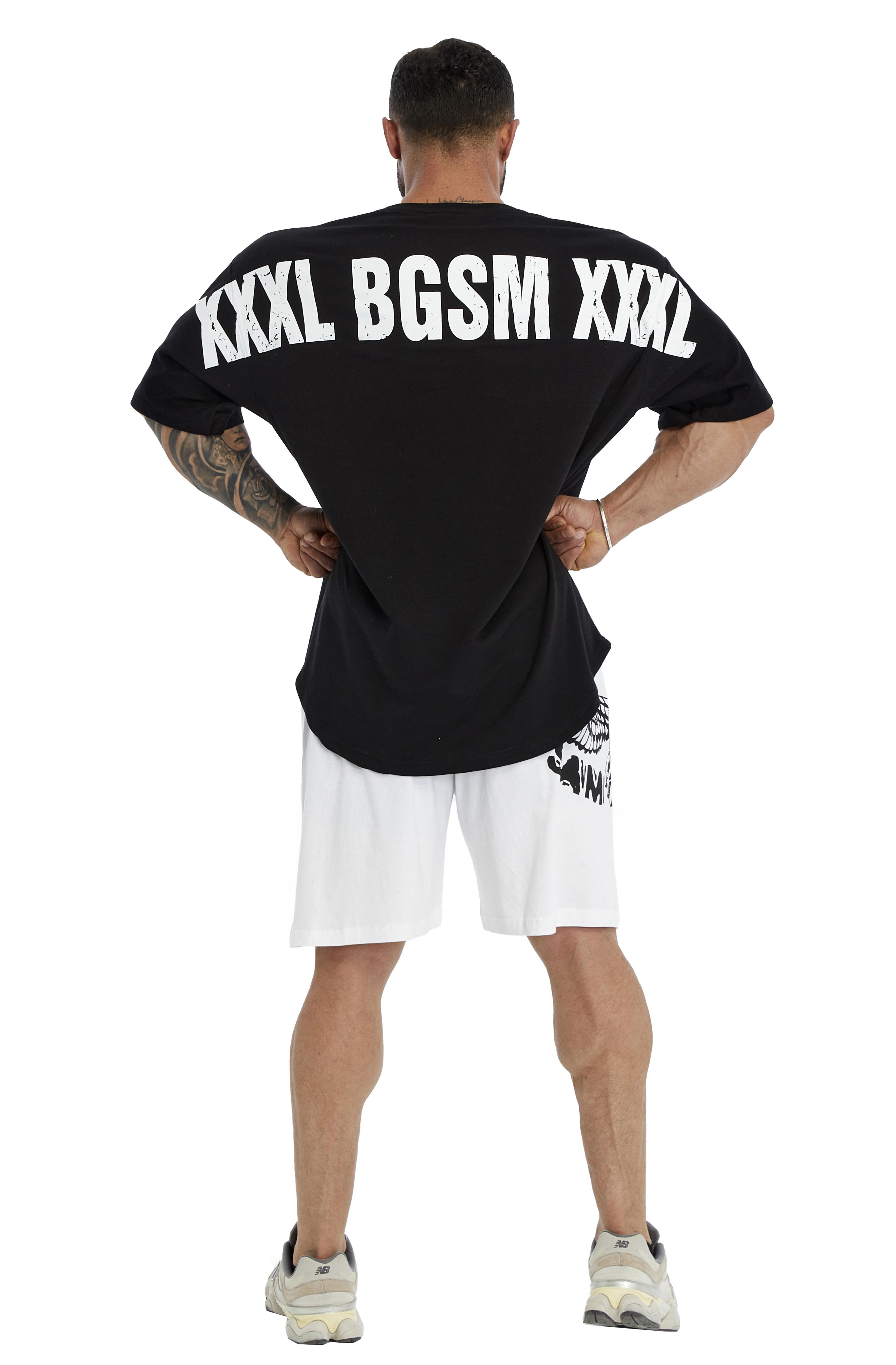 Erkek Oversize T-shirt Gym Rag Top BGSM 3379