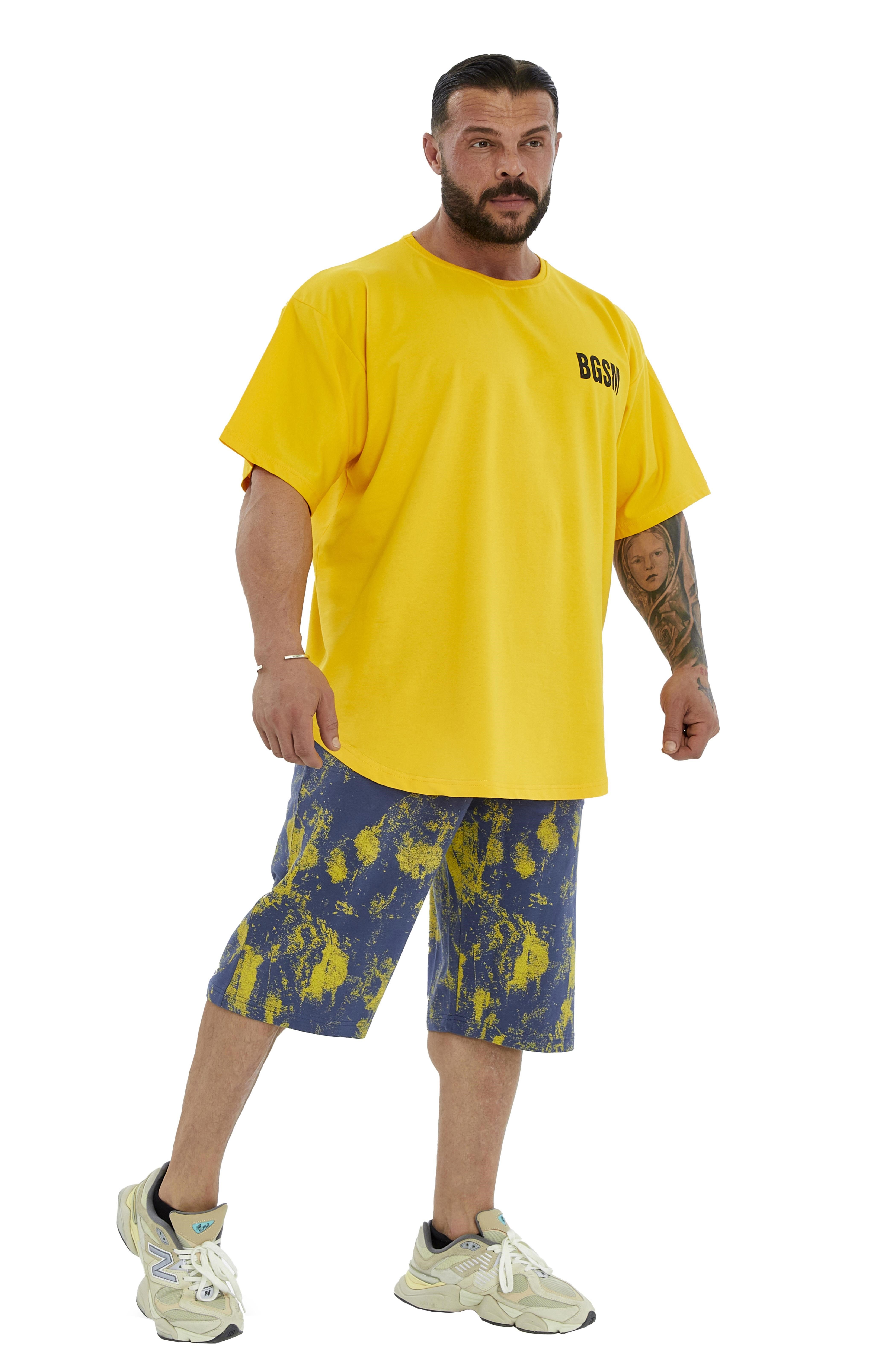Erkek Oversize T-shirt Gym Rag Top BGSM 3379