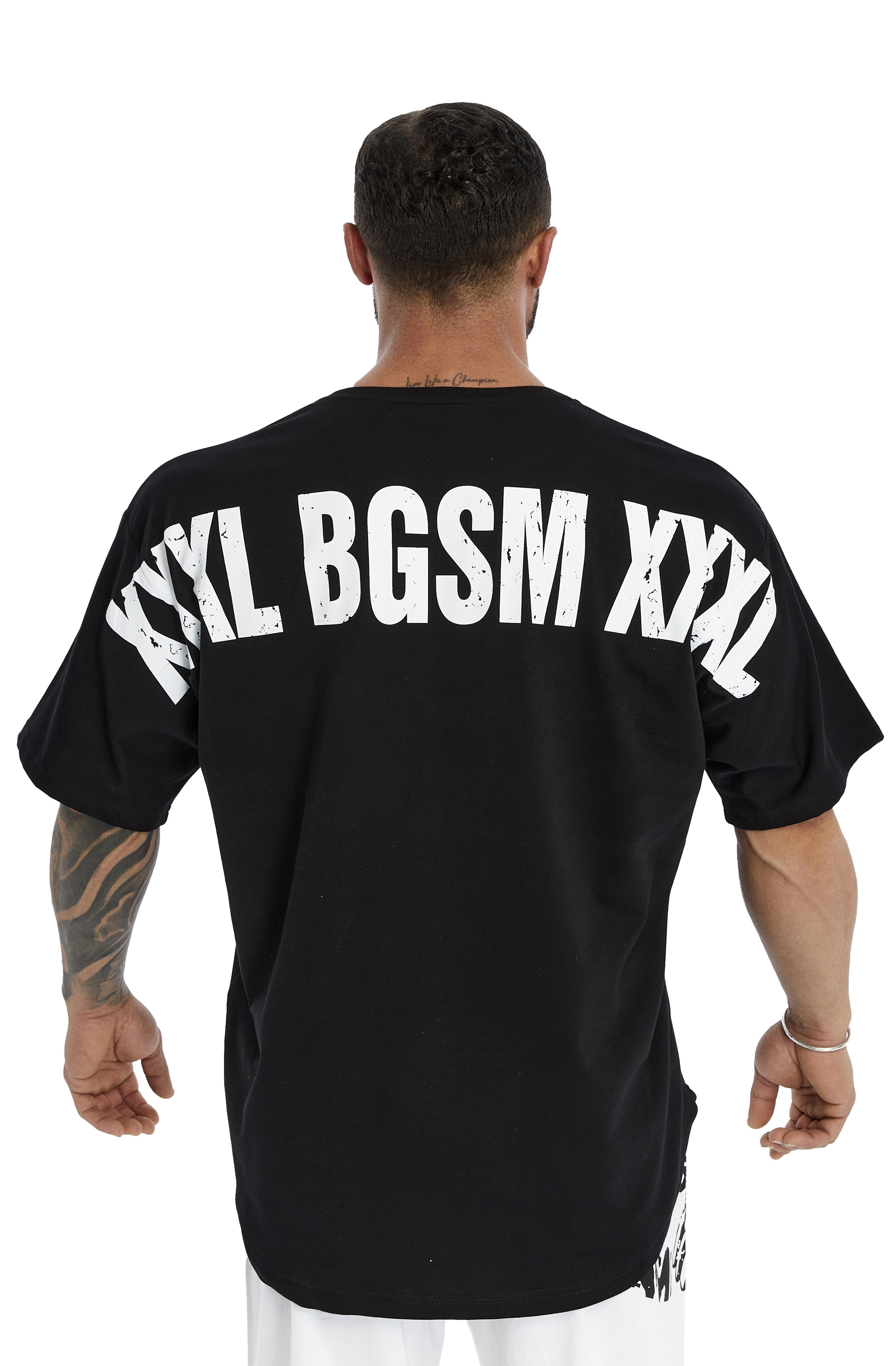 Erkek Oversize T-shirt Gym Rag Top BGSM 3379