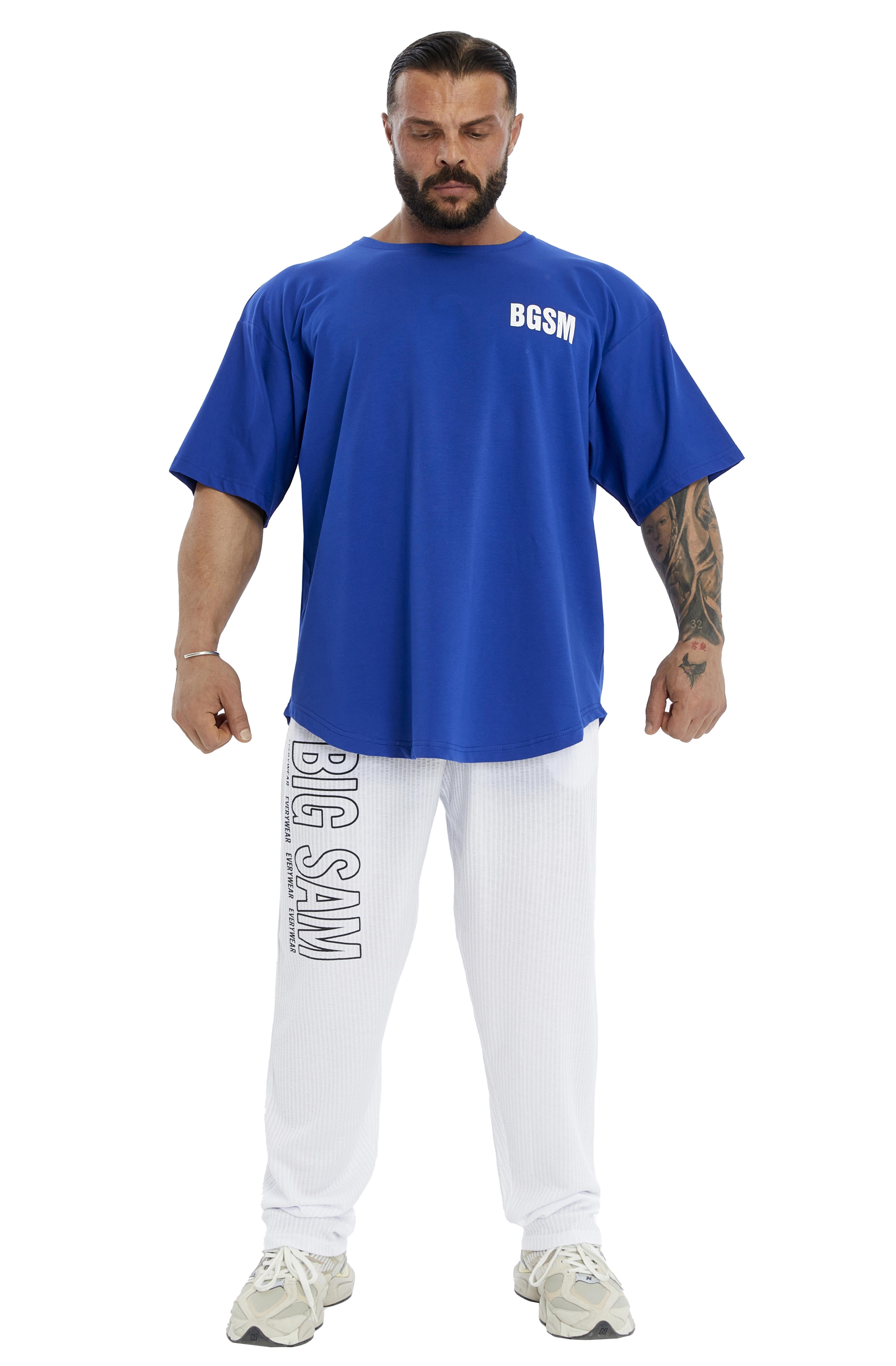 Erkek Oversize T-shirt Gym Rag Top BGSM 3379