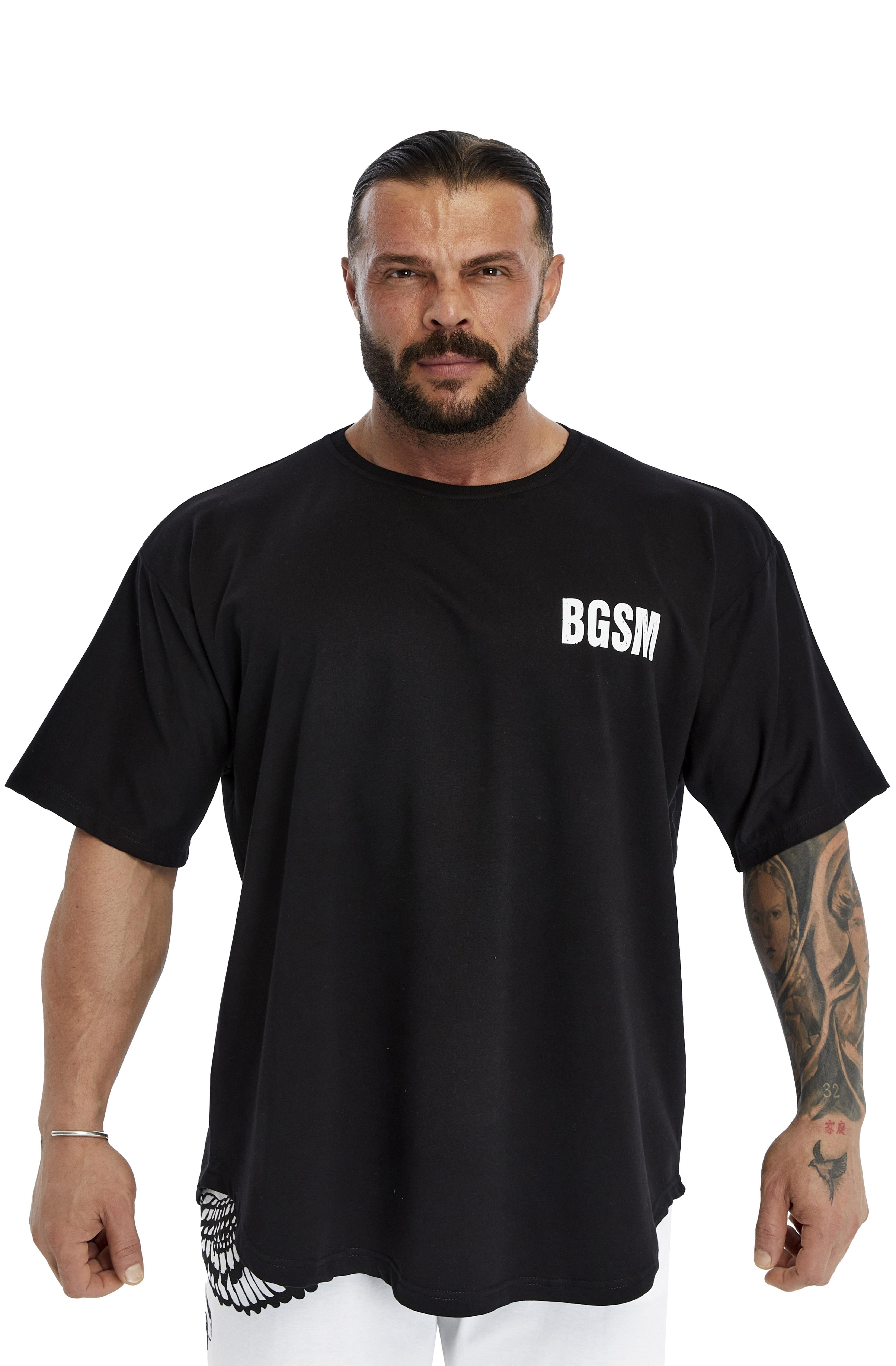Erkek Oversize T-shirt Gym Rag Top BGSM 3379