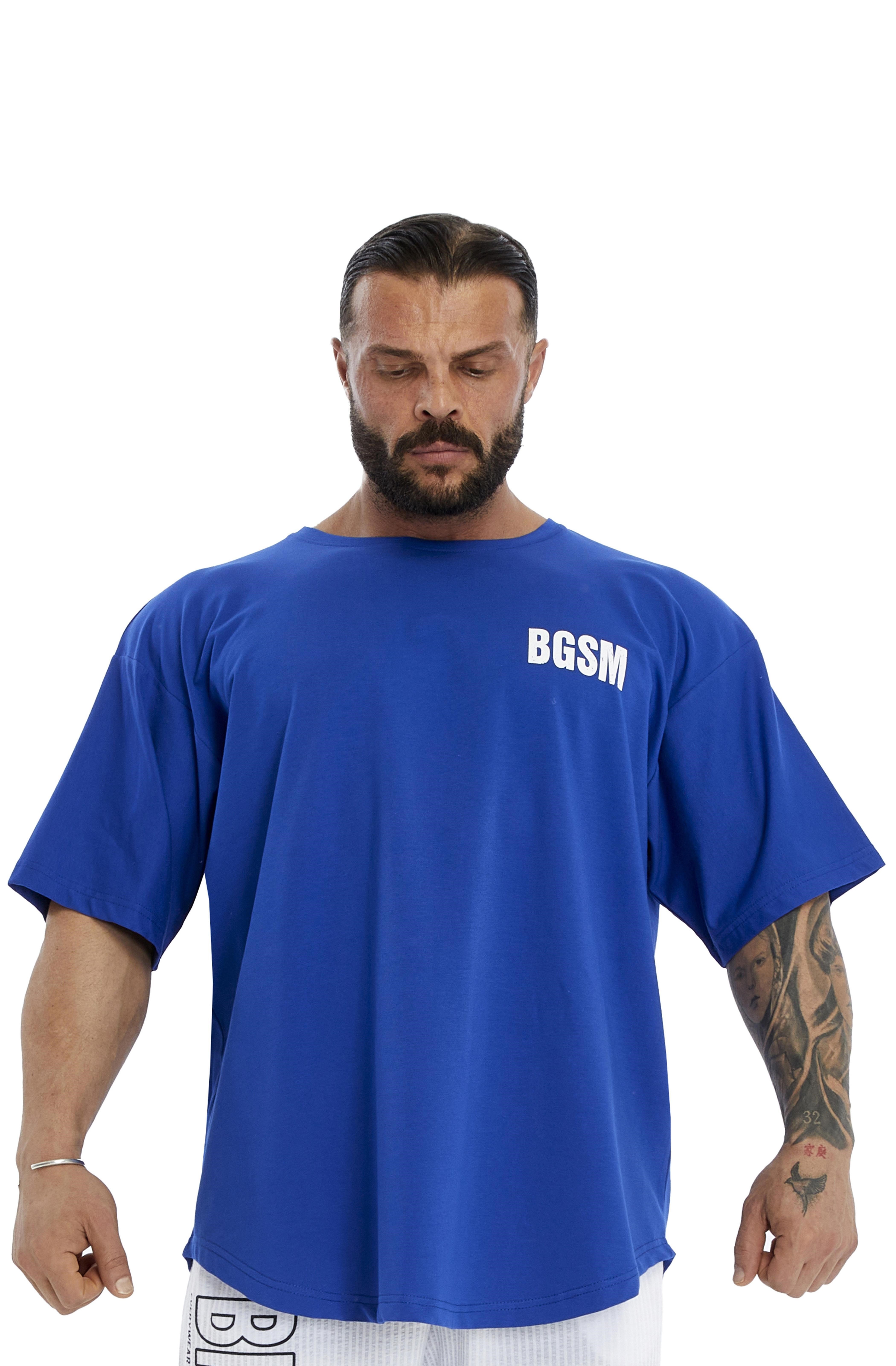 Erkek Oversize T-shirt Gym Rag Top BGSM 3379