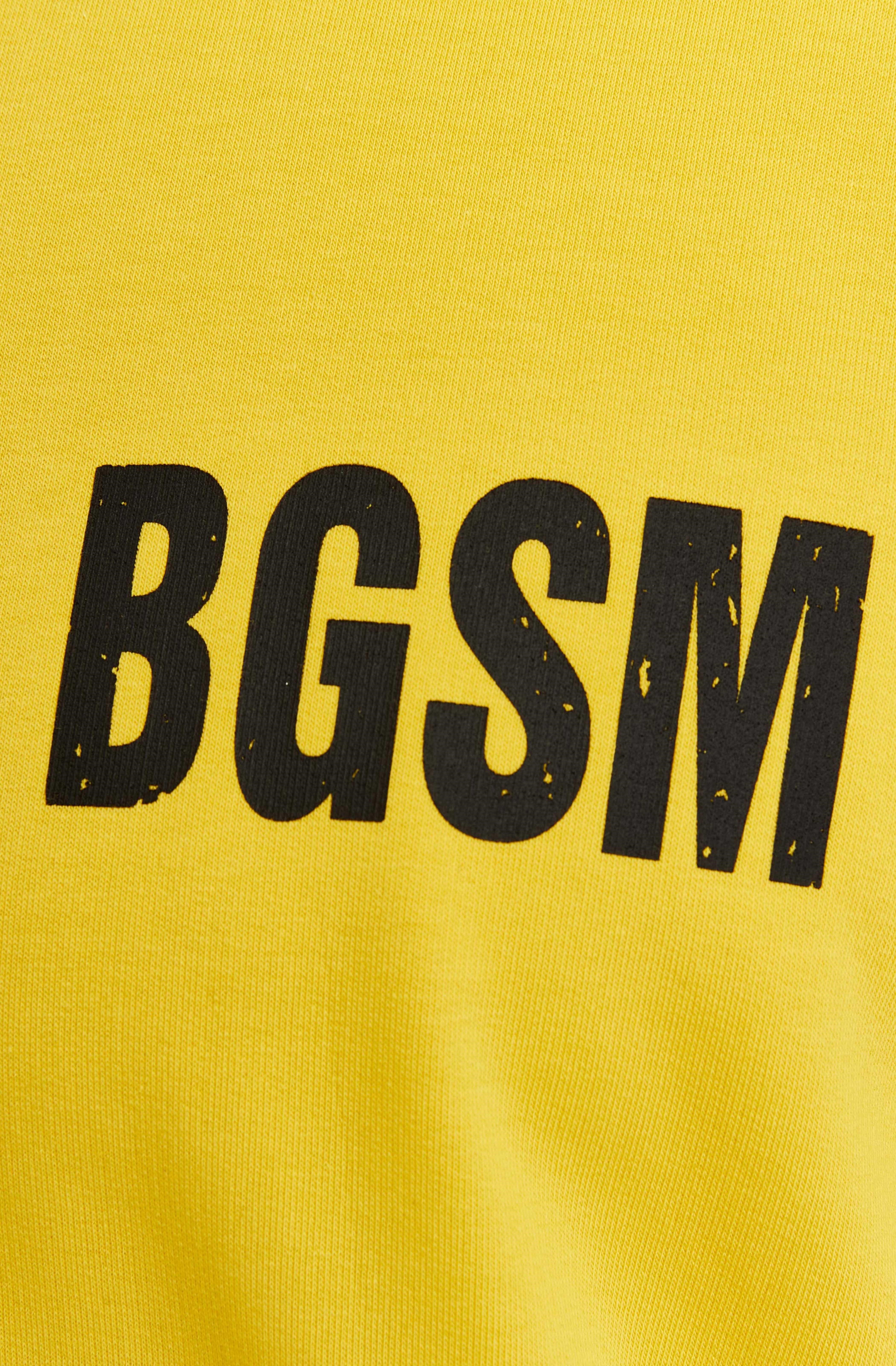 Erkek Oversize T-shirt Gym Rag Top BGSM 3379